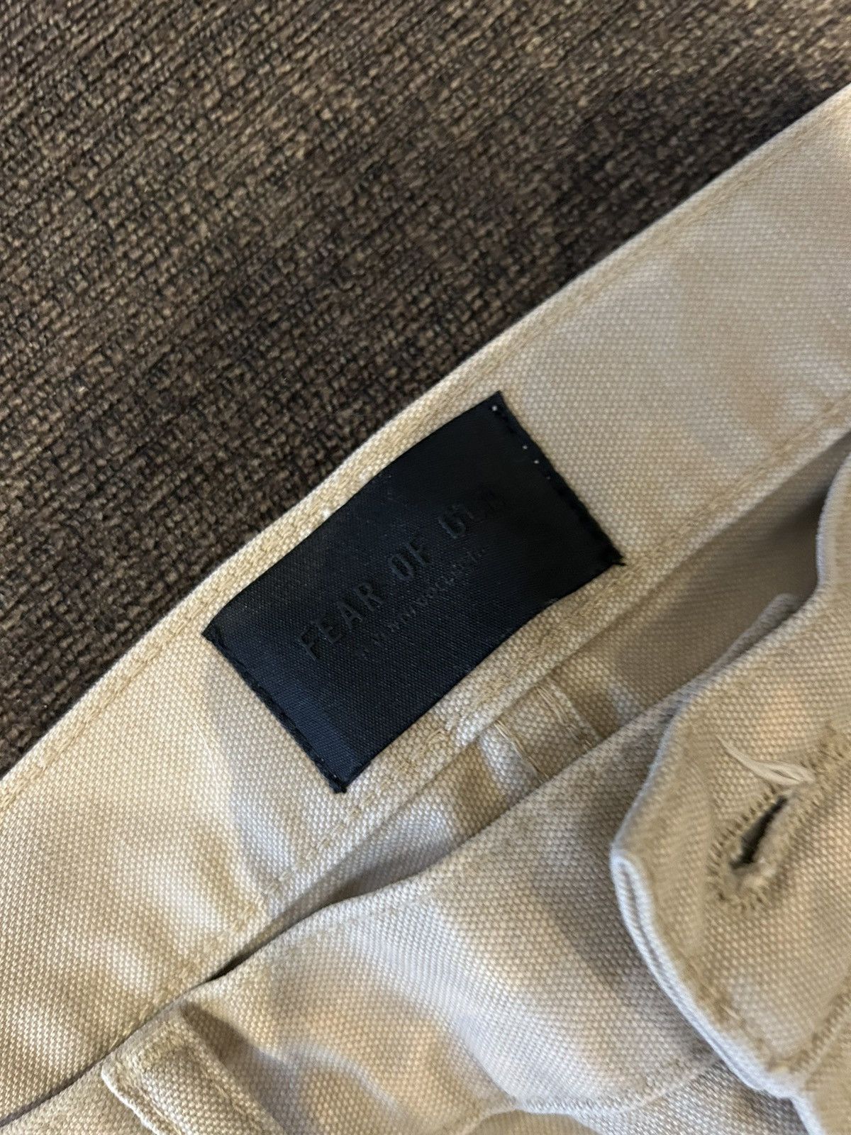 Fear of God Fear Of God Beige Jeans Size US 30 / EU 46 - 5 Thumbnail