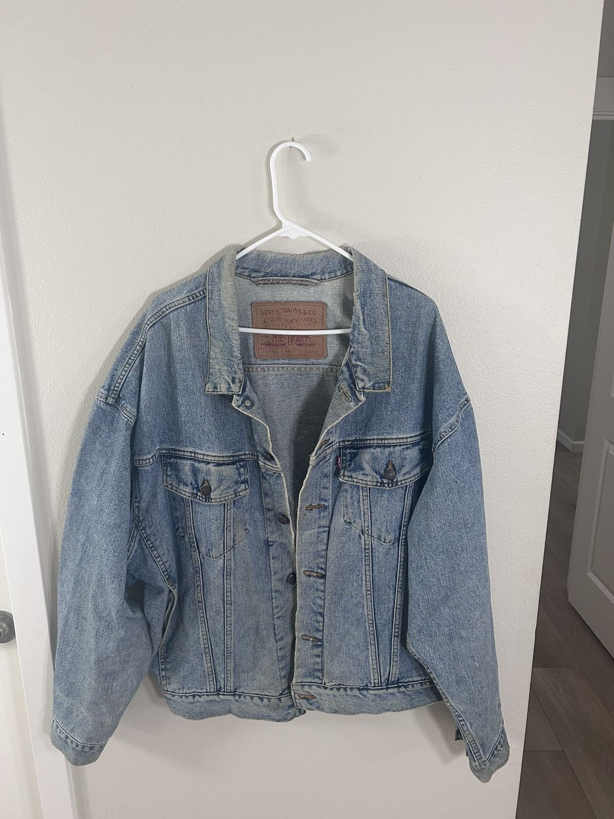 Levi's × Levi's Vintage Clothing × Vintage Levi vintage denim jacket Size US XL / EU 56 / 4 - 1 Thumbnail