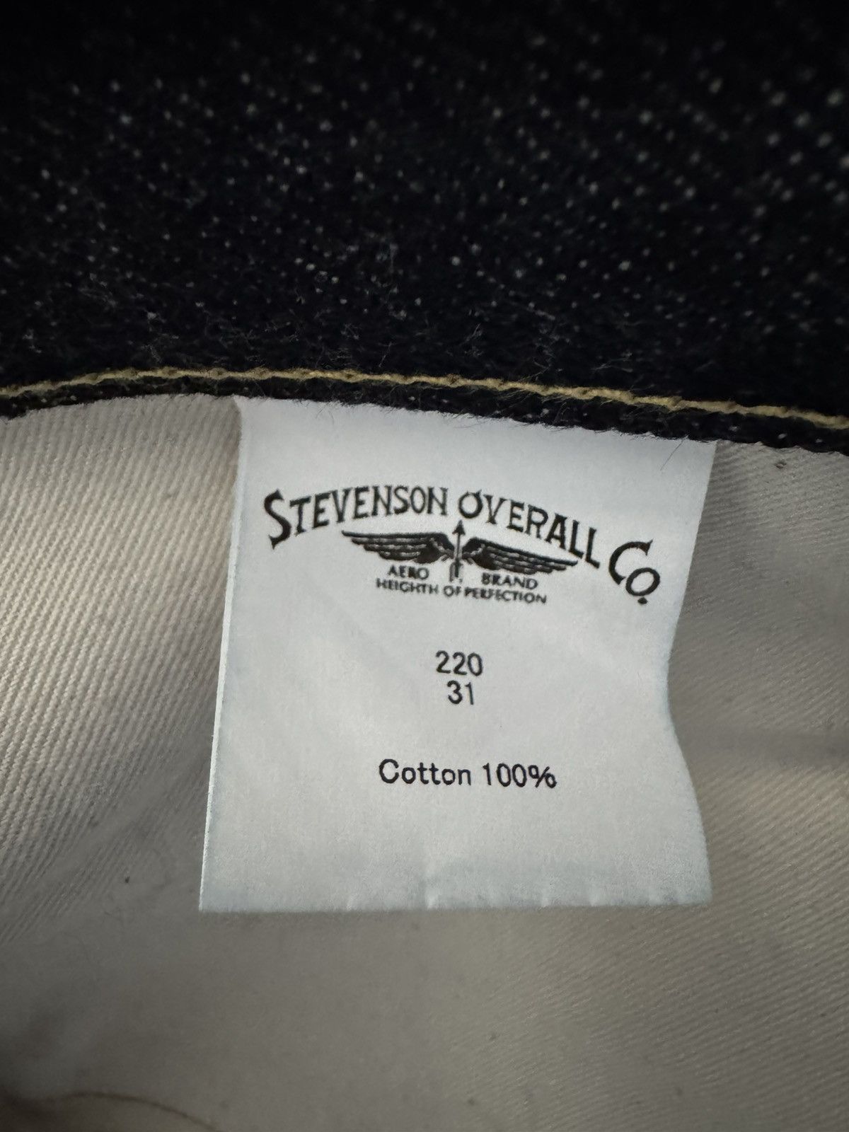 Stevenson Overall Co. Stevenson Overall Co. Carmel 220 One Wash Size US 31 - 11 Thumbnail
