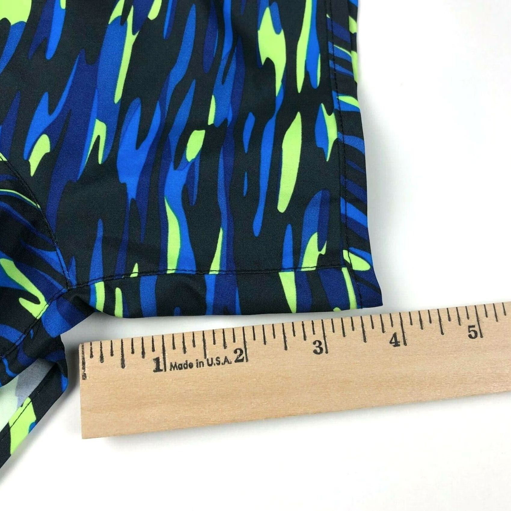 Nike Nike Dri-FIT Womens Shorts Walking Exercise Athletic 28W Small Tag Size S Blue Geometric 10in Inseam EUC Shoes Activewear Mens Girls Womens Size 28" / US 6 / IT 42 - 5 Thumbnail