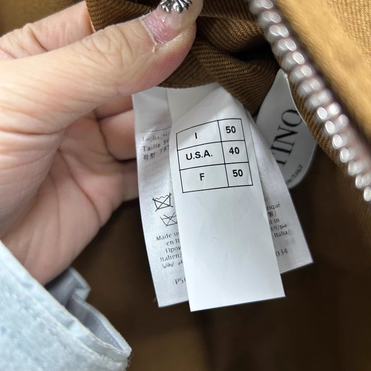 Valentino Valentino Work Jacket Khaki 99 New 50 Size US M / EU 48-50 / 2 - 4 Thumbnail