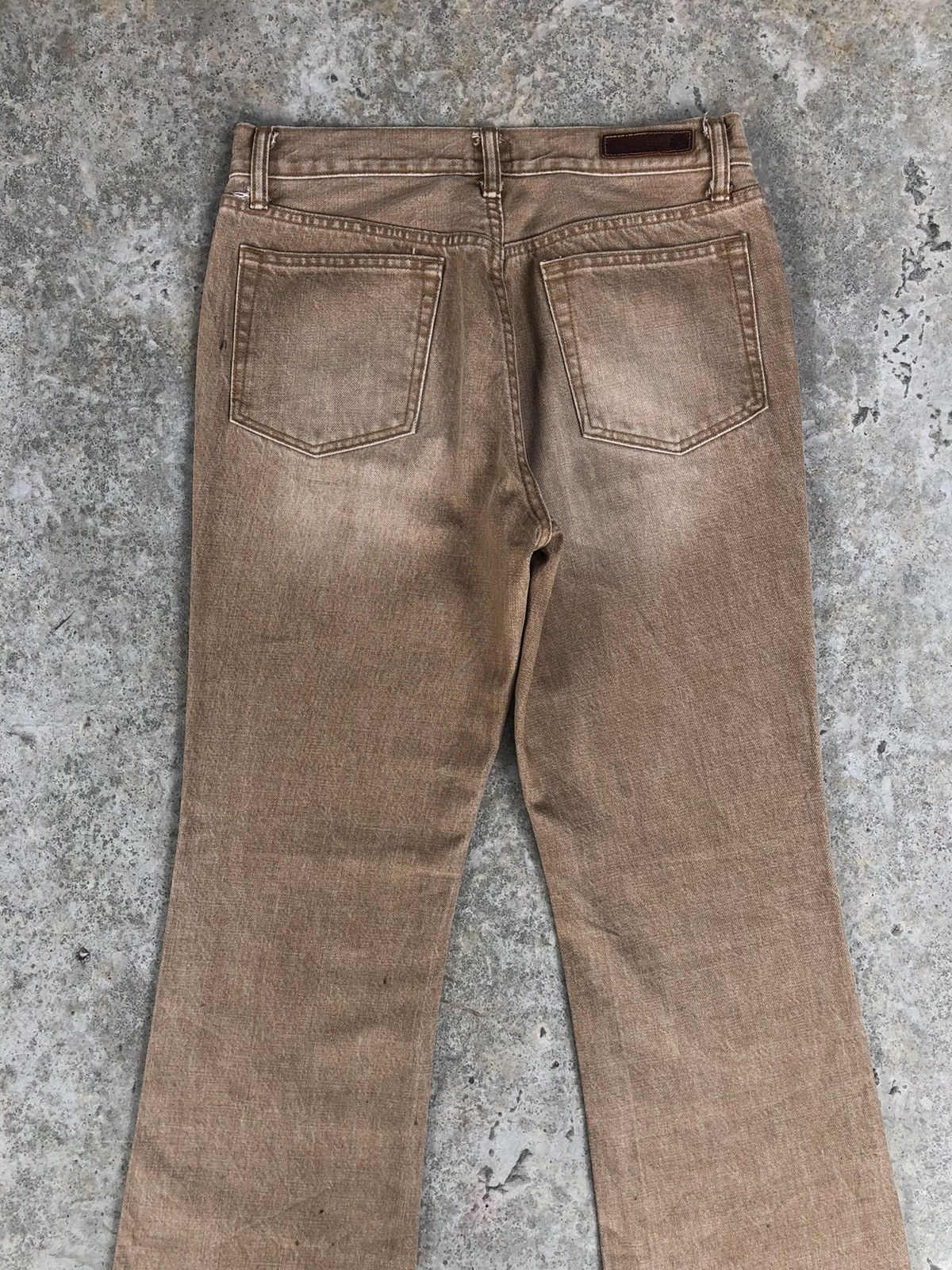 If Six Was Nine Japanese Big John Flared Jeans Distressed Jeans Size US 30 / EU 46 - 8 Thumbnail