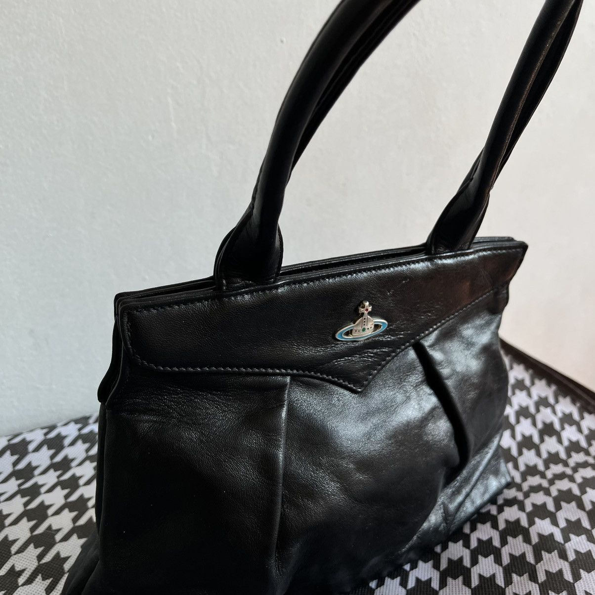 Vivienne Westwood VIVIENNE WESTWOOD SMALL LEATHER HAND BAG Size ONE SIZE - 5 Thumbnail