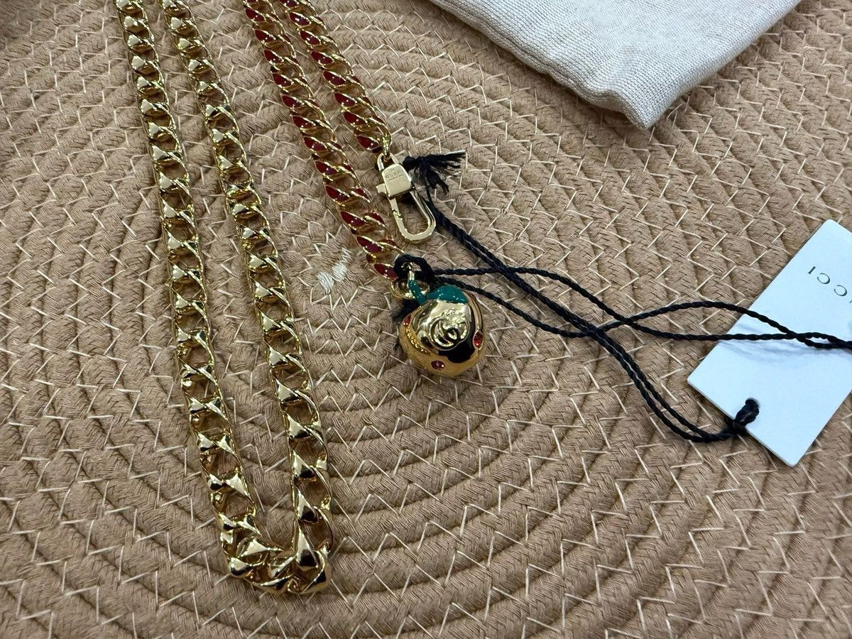 Gucci Gucci Gold Chain Belt Size ONE SIZE - 7 Thumbnail
