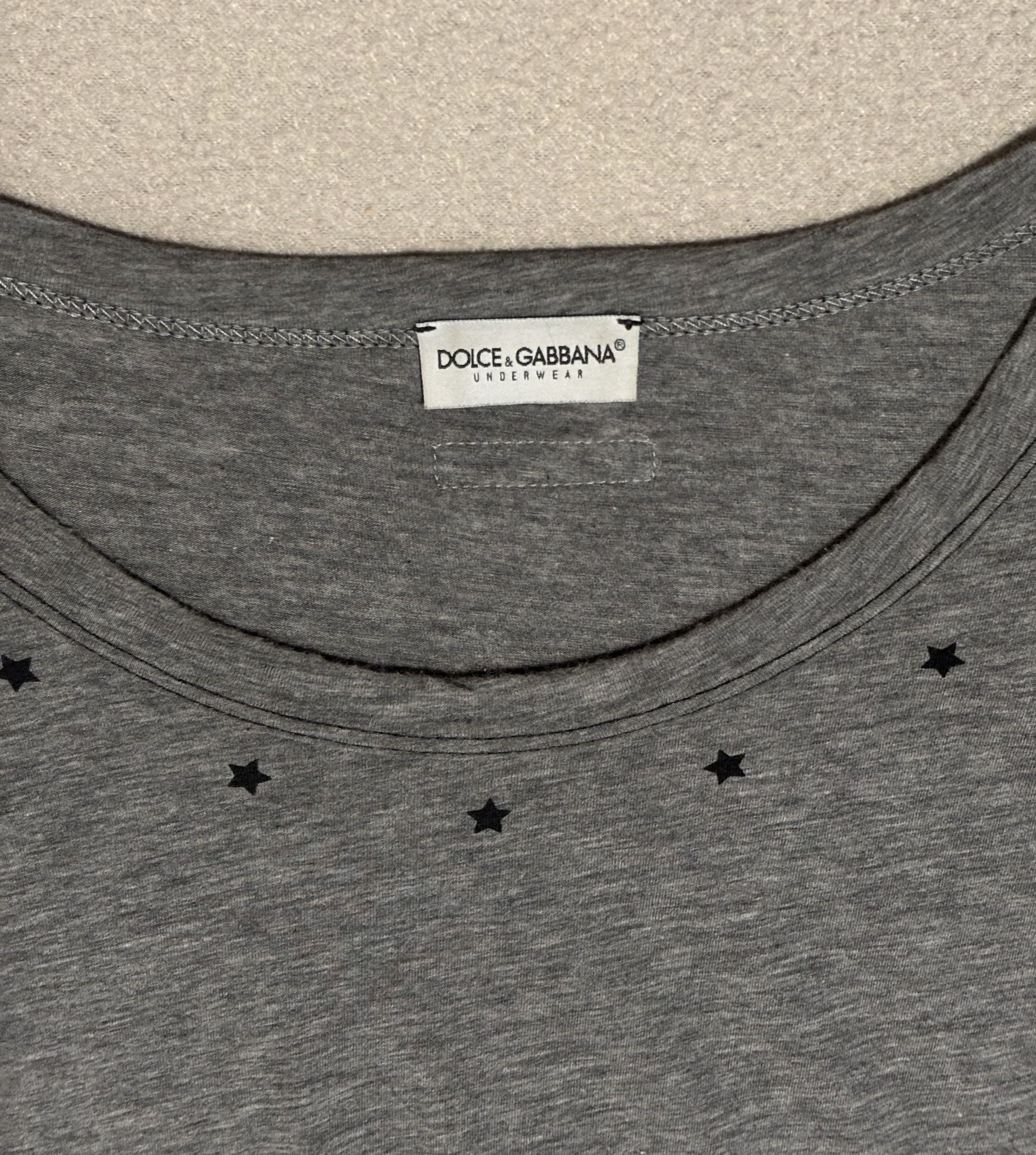 Dolce & Gabbana Dolce Gabbana Underwear Gray T-shirt Size. XL Size US XL / EU 56 / 4 - 13 Thumbnail