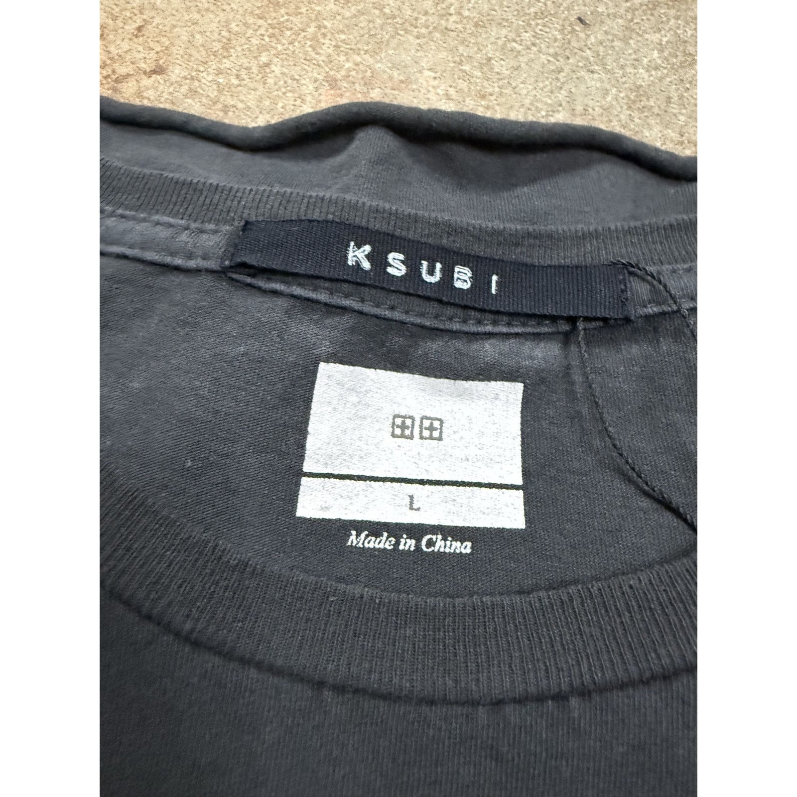 Ksubi Ksubi Tee Black LSD Used Large Size US L / EU 52-54 / 3 - 2 Thumbnail