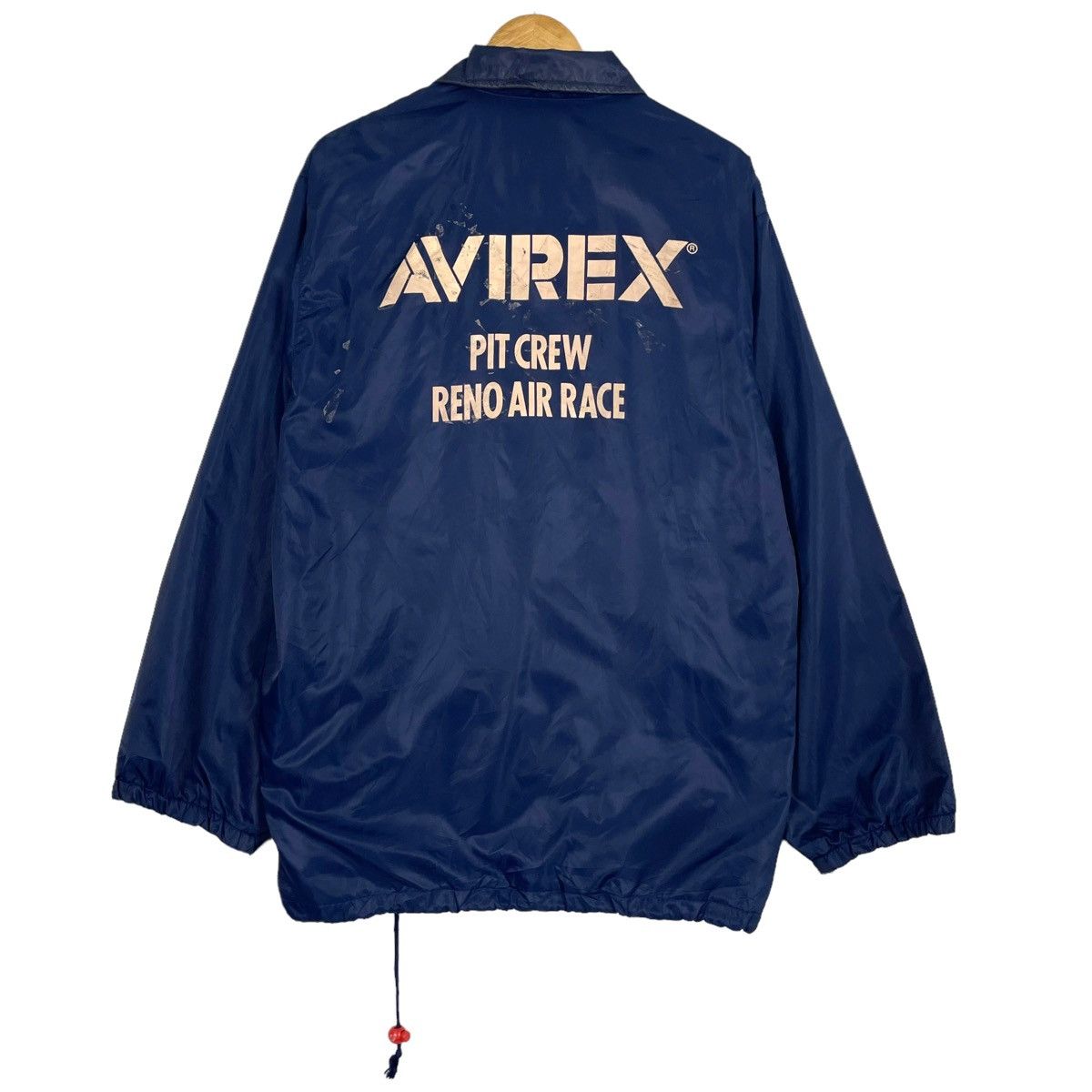 Aviator Nation × Avirex 💥AVIREX RENO AIR FORCE SNAP WINDBREAKER JACKET Size US XL / EU 56 / 4 - 11 Thumbnail