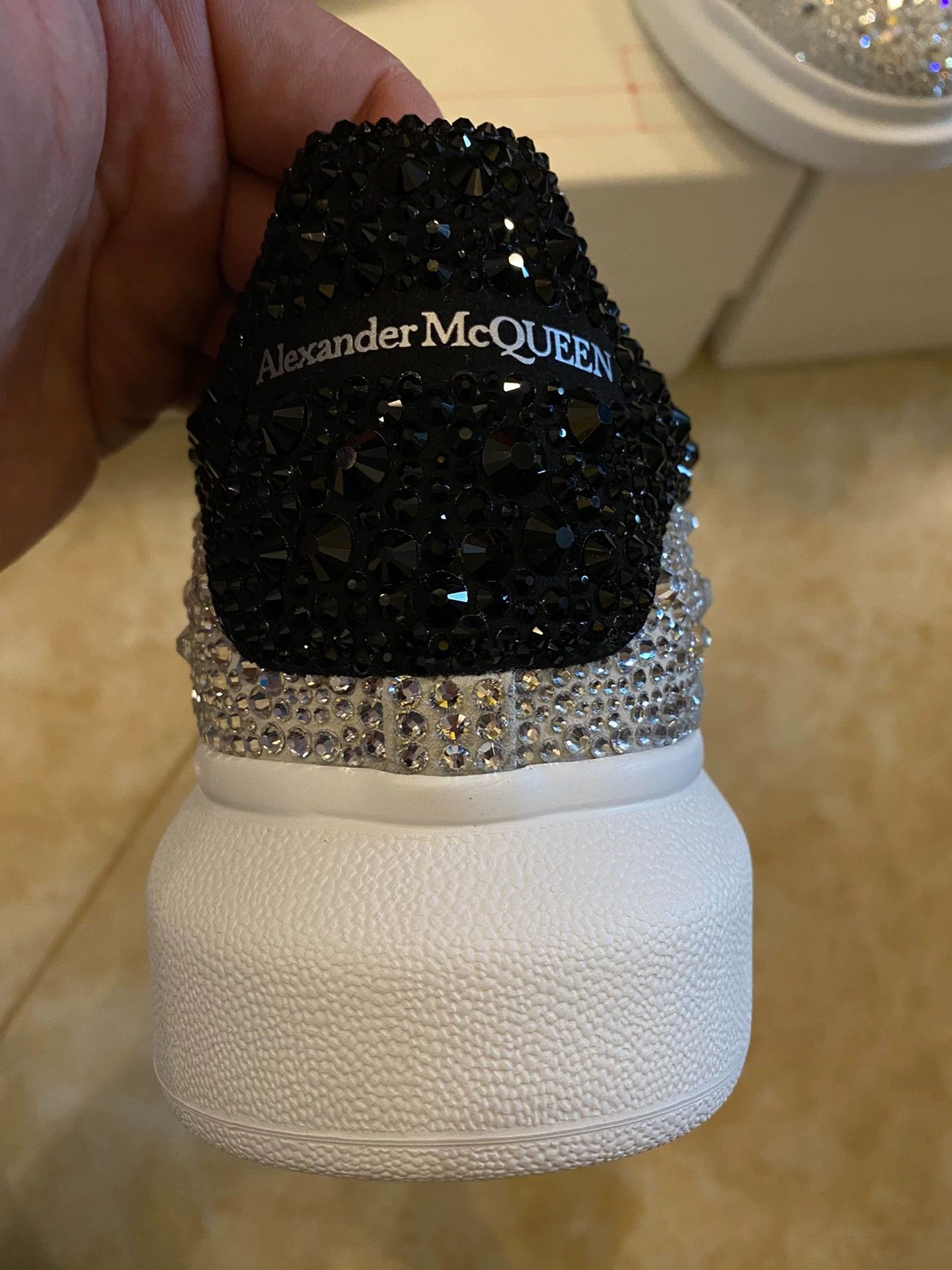 Alexander McQueen Alexander McQueen Crystal Allover Sneaker 41/42 Size US 8 / EU 41 - 5 Thumbnail
