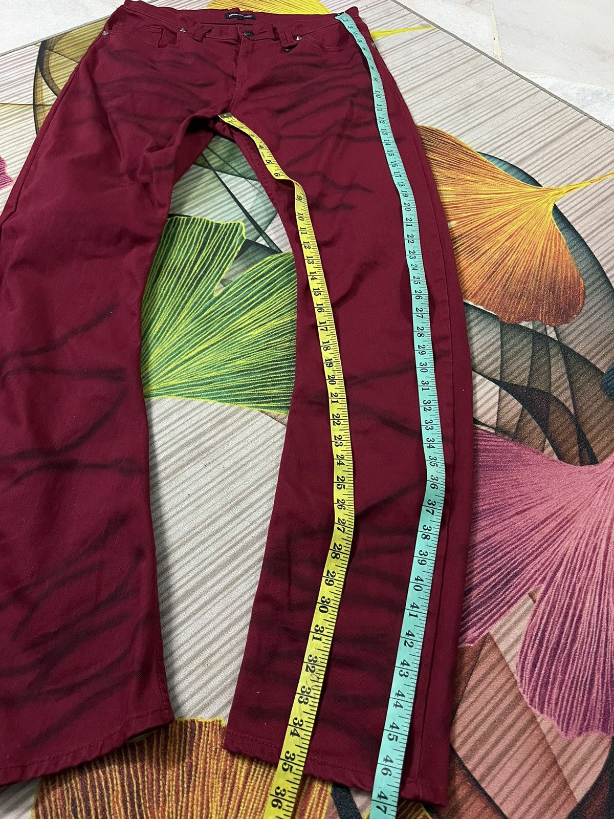Japanese Brand × semanticdesign SEMANTIC DESIGN CURVE PUNK JEANS VERY RARE Size US 32 / EU 48 - 14 Thumbnail