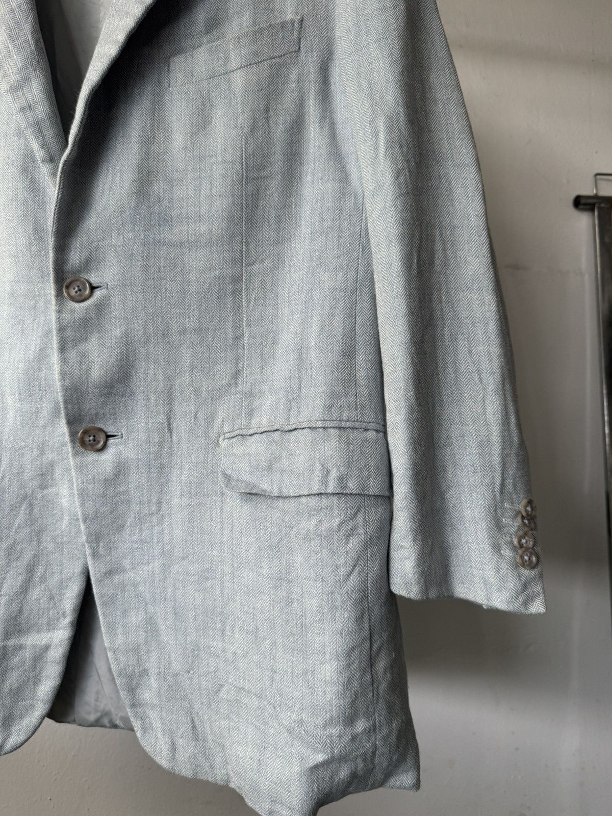 Loewe Loewe Linen Blazer Size US L / EU 52-54 / 3 - 4 Thumbnail