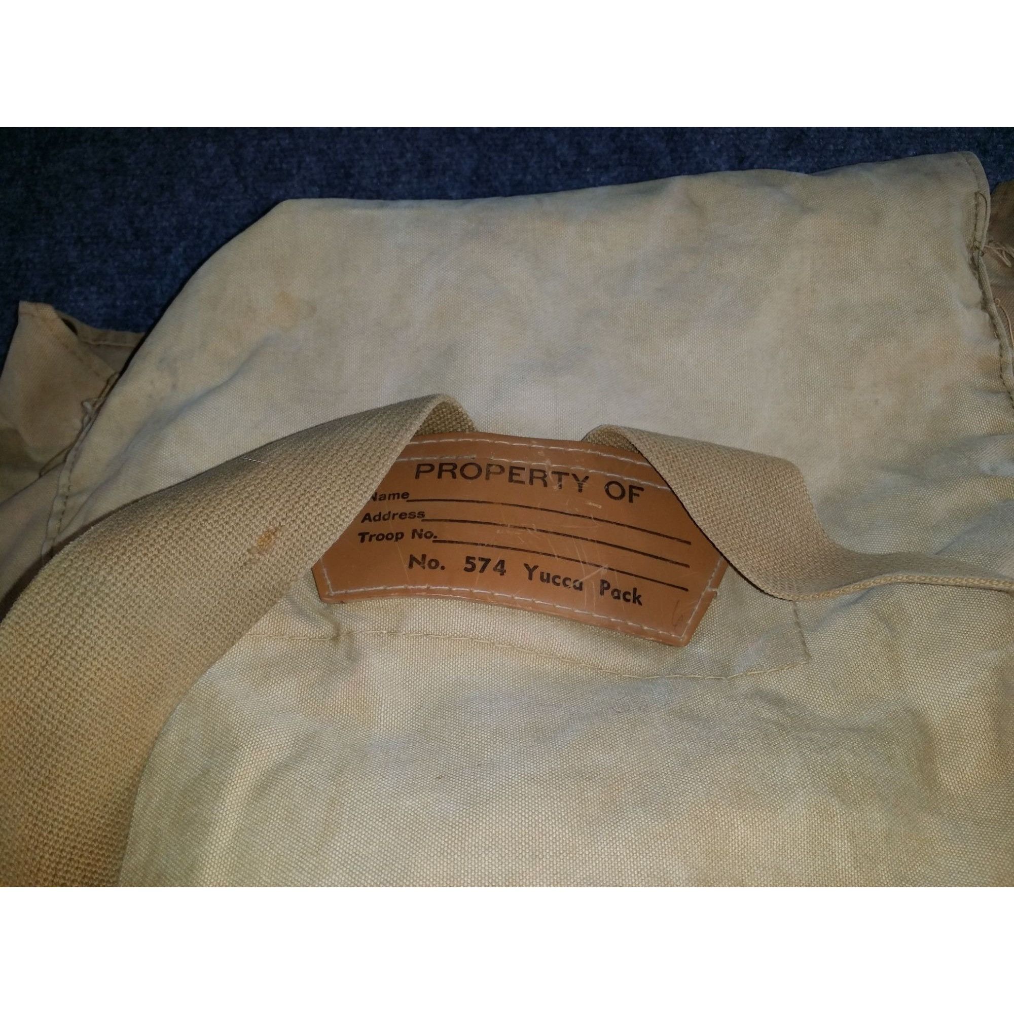 Vintage Vintage Boy Scouts Of America Backpack National Council Canv Size ONE SIZE - 5 Thumbnail