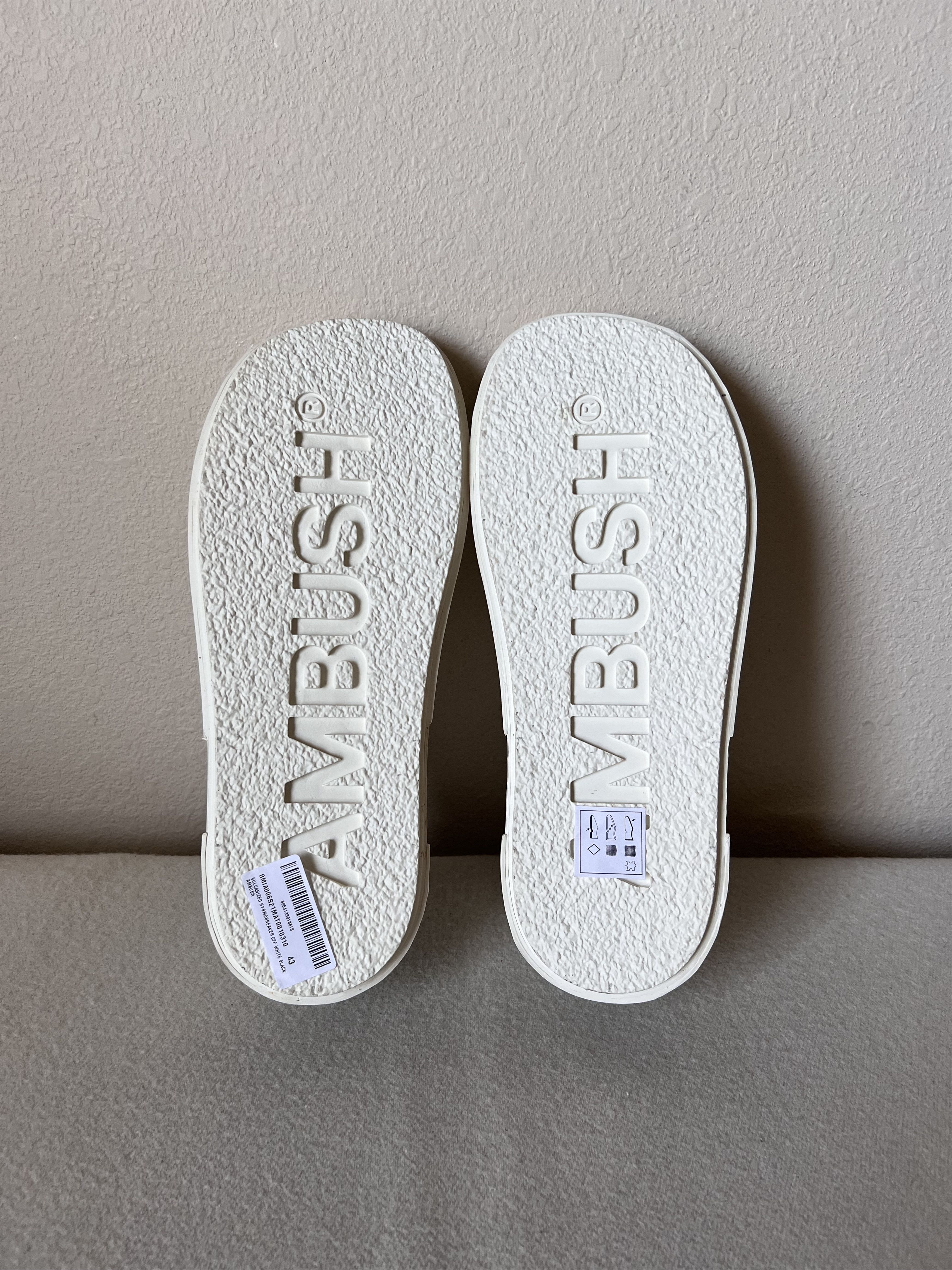Ambush Design Ambush Vulcanized Hybrid Sneakers Off White Size US 10 / EU 43 - 6 Thumbnail
