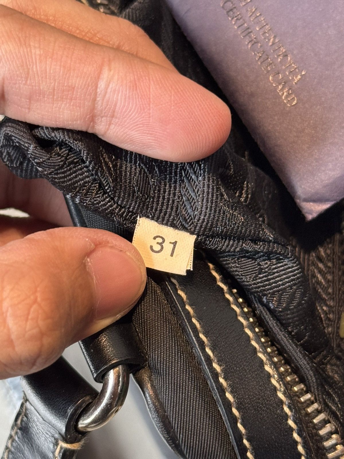 Prada Prada - Vintage - Mini Handbag - (RARE) Size ONE SIZE - 11 Thumbnail
