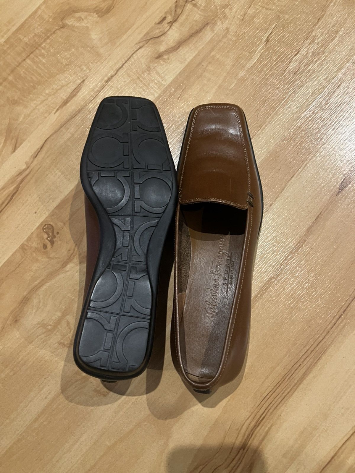 Salvatore Ferragamo Vintage Ferragamo shoes Size US 7 / IT 37 - 3 Thumbnail