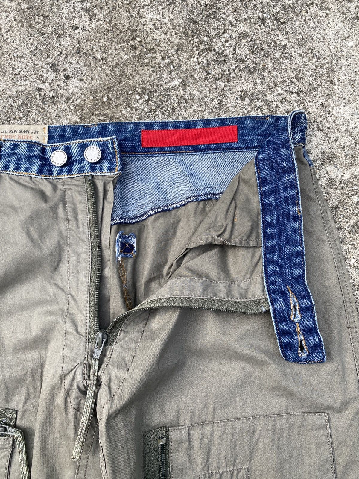 Japanese Brand Tough Jeansmith Multipocket Tactical Hybrid Design Pant Size US 33 - 8 Thumbnail