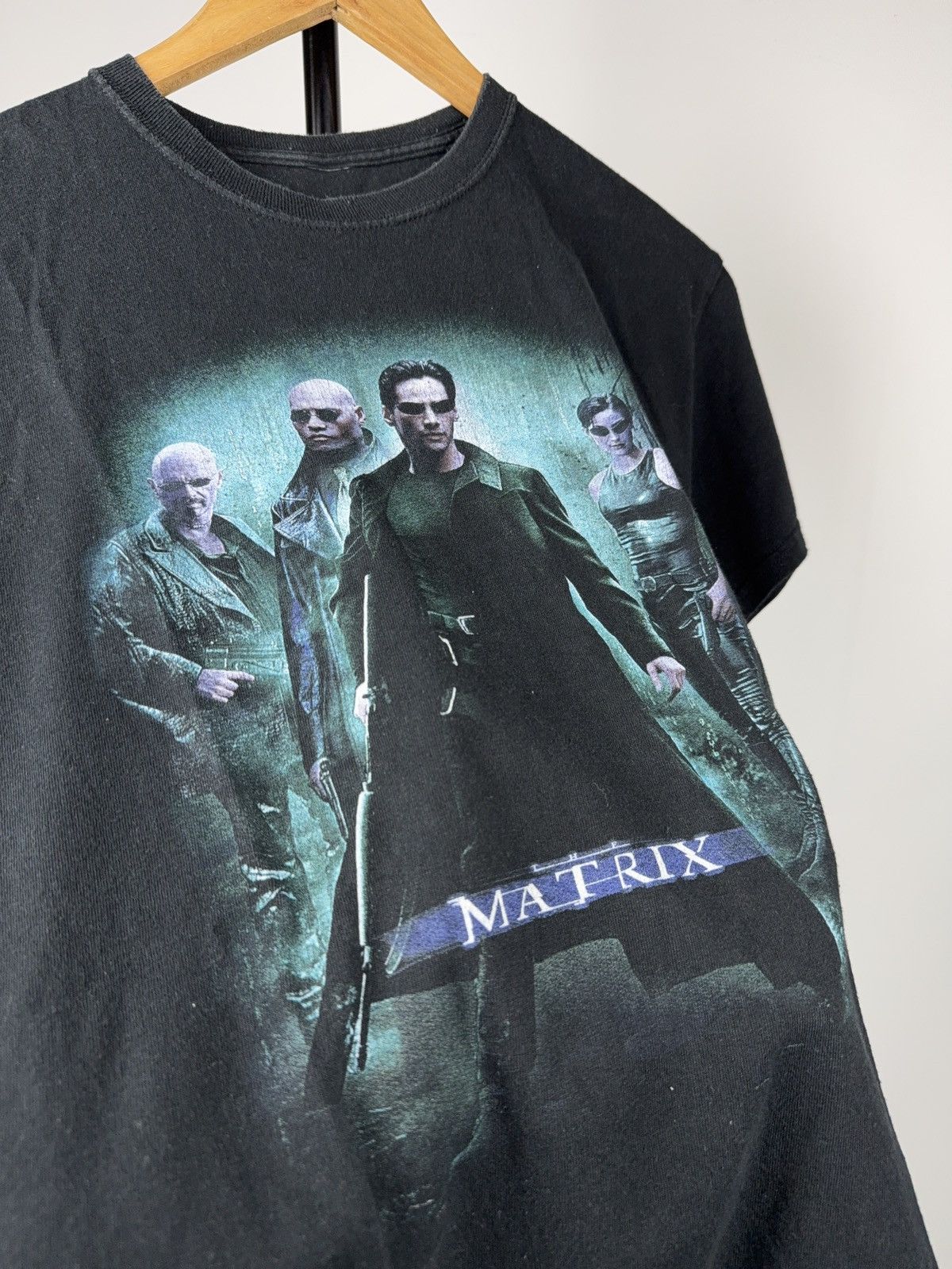 Vintage 2020 The Matrix Movie T-Shirt Neo Film Promo Black Tee Size US M / EU 48-50 / 2 - 7 Thumbnail