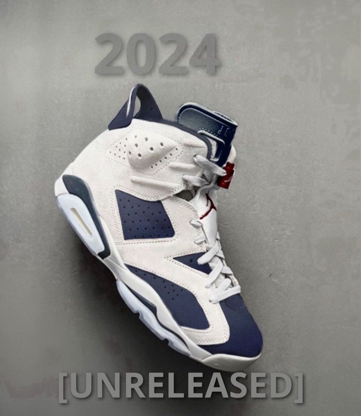 Pre-owned Jordan Nike Jordan Brand Retro 6 “olympic” Shoes In Deep Navy