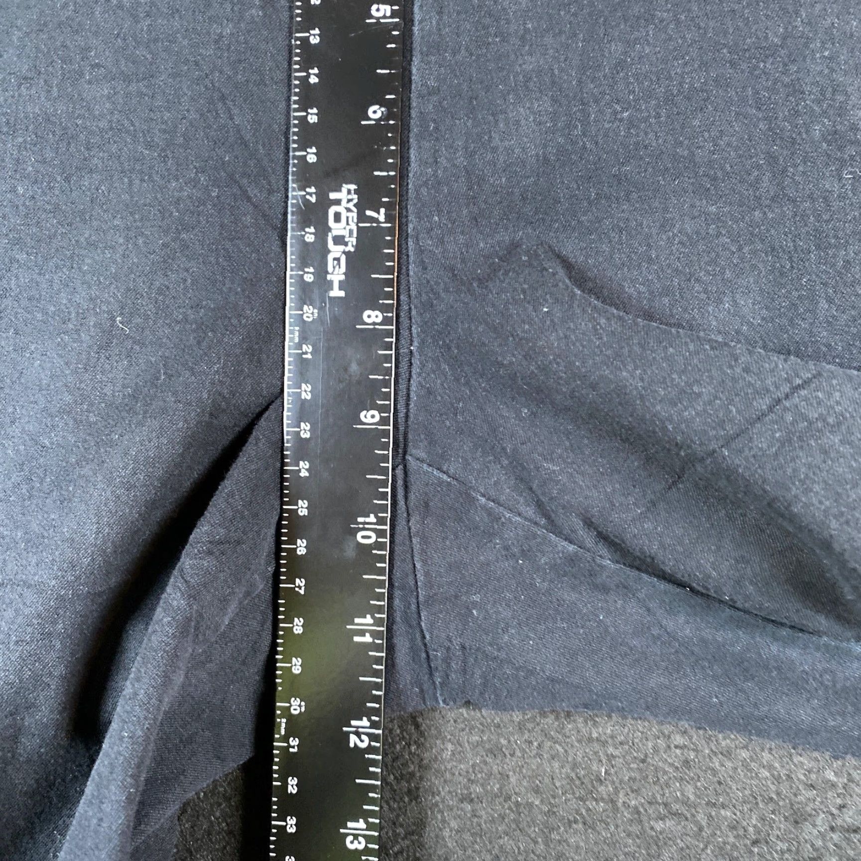 Ann Taylor J Jill Womens Pants Black Ankle Cropped Cuffed Mid Rise Premium Bi-Stretch 10P Size 30" / US 8 / IT 44 - 7 Thumbnail