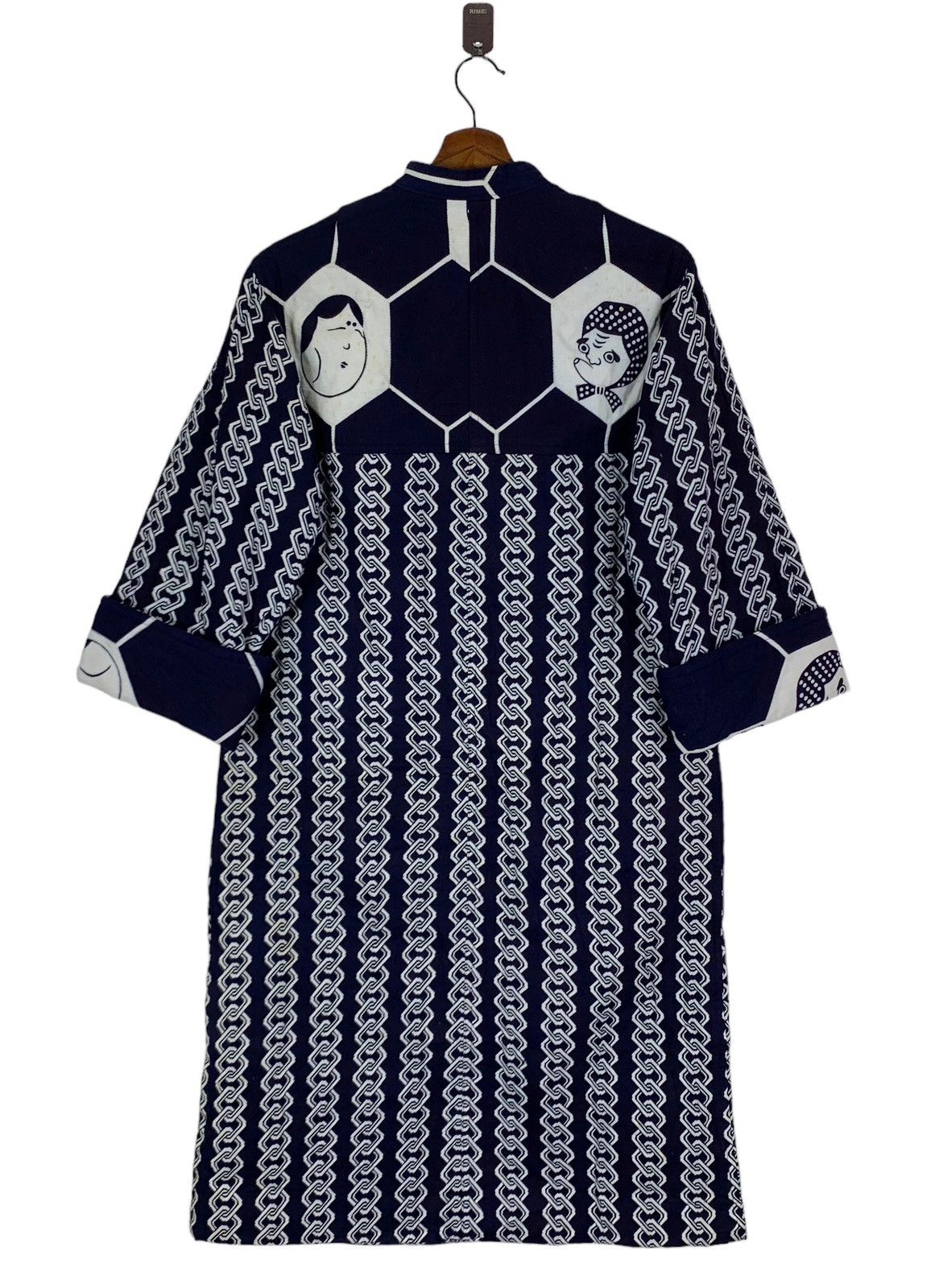 Hanae Mori VINTAGE VIVID HANAE MORI JAPANESE BRAND SUMO BUTTON JACKET Size US M / EU 48-50 / 2 - 7 Thumbnail