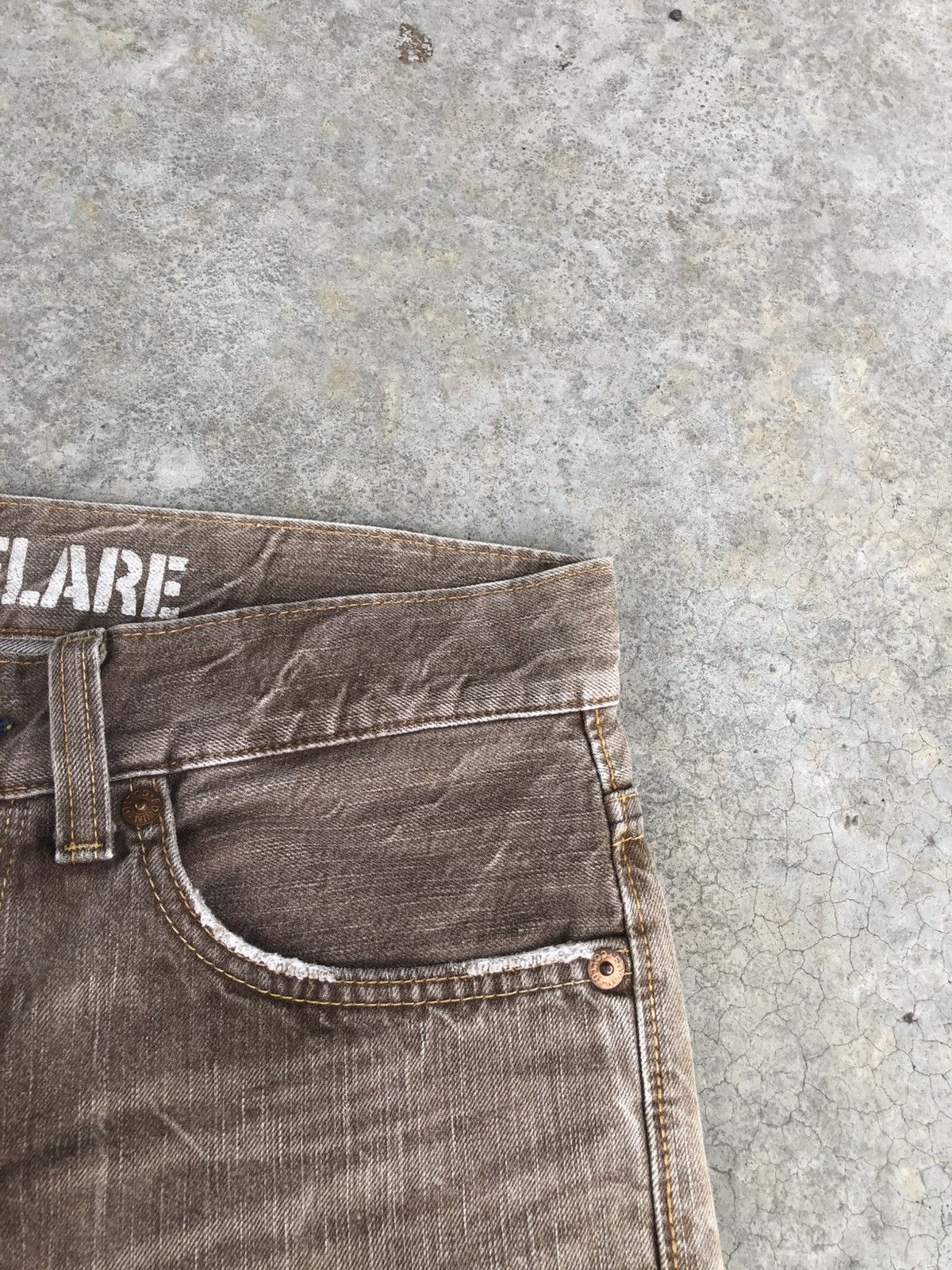 If Six Was Nine Japanese Edwin Flared Jeans Distressed Jeans Size US 32 / EU 48 - 15 Thumbnail