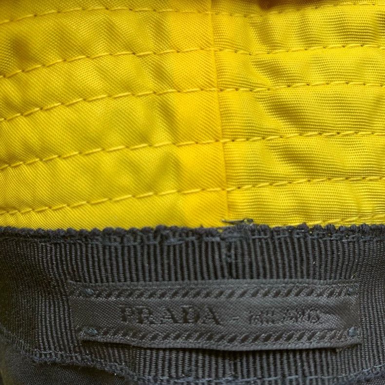 Prada Prada Yellow fisherman's hat 2504-Nextarrow Size ONE SIZE - 5 Thumbnail