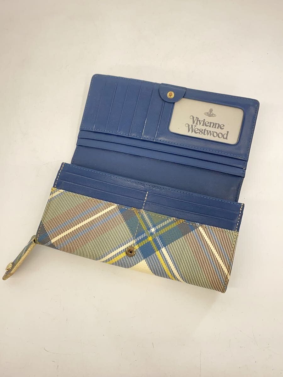 Vivienne Westwood Vivienne Westwood Check Long Wallet Multi Colour Size ONE SIZE - 4 Thumbnail