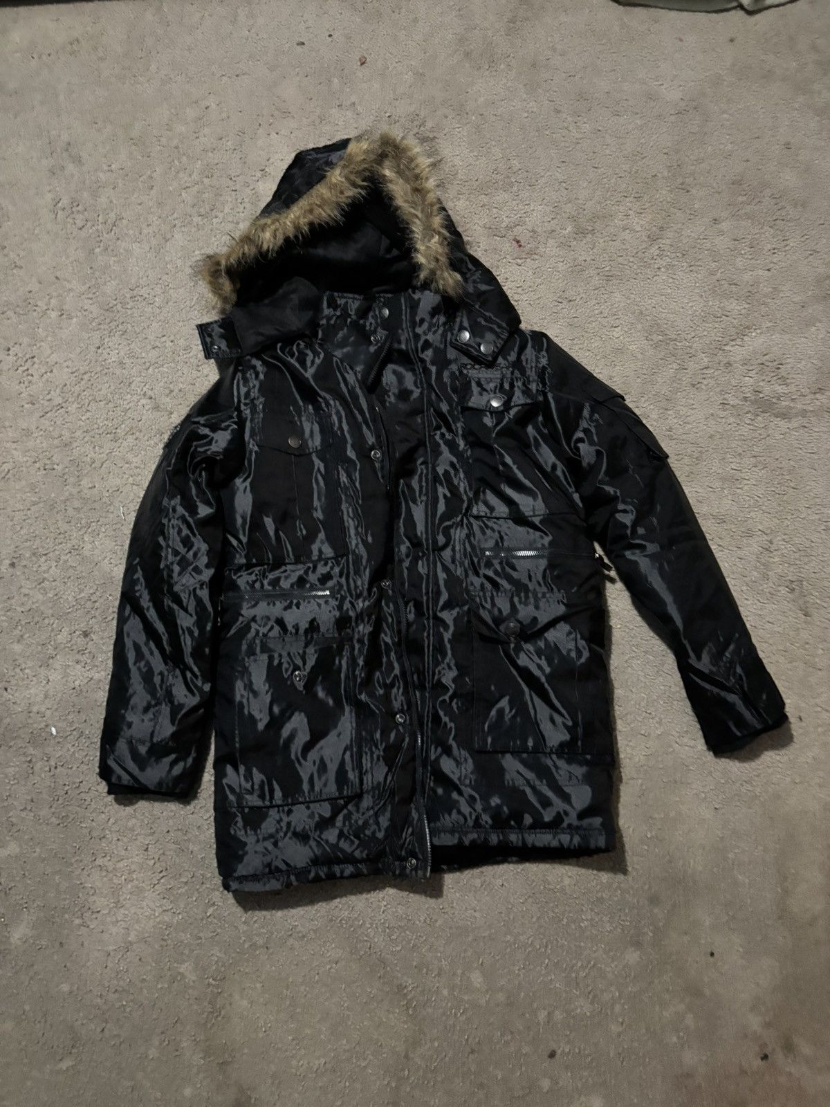 Rocawear Fur Puffer Jacket
