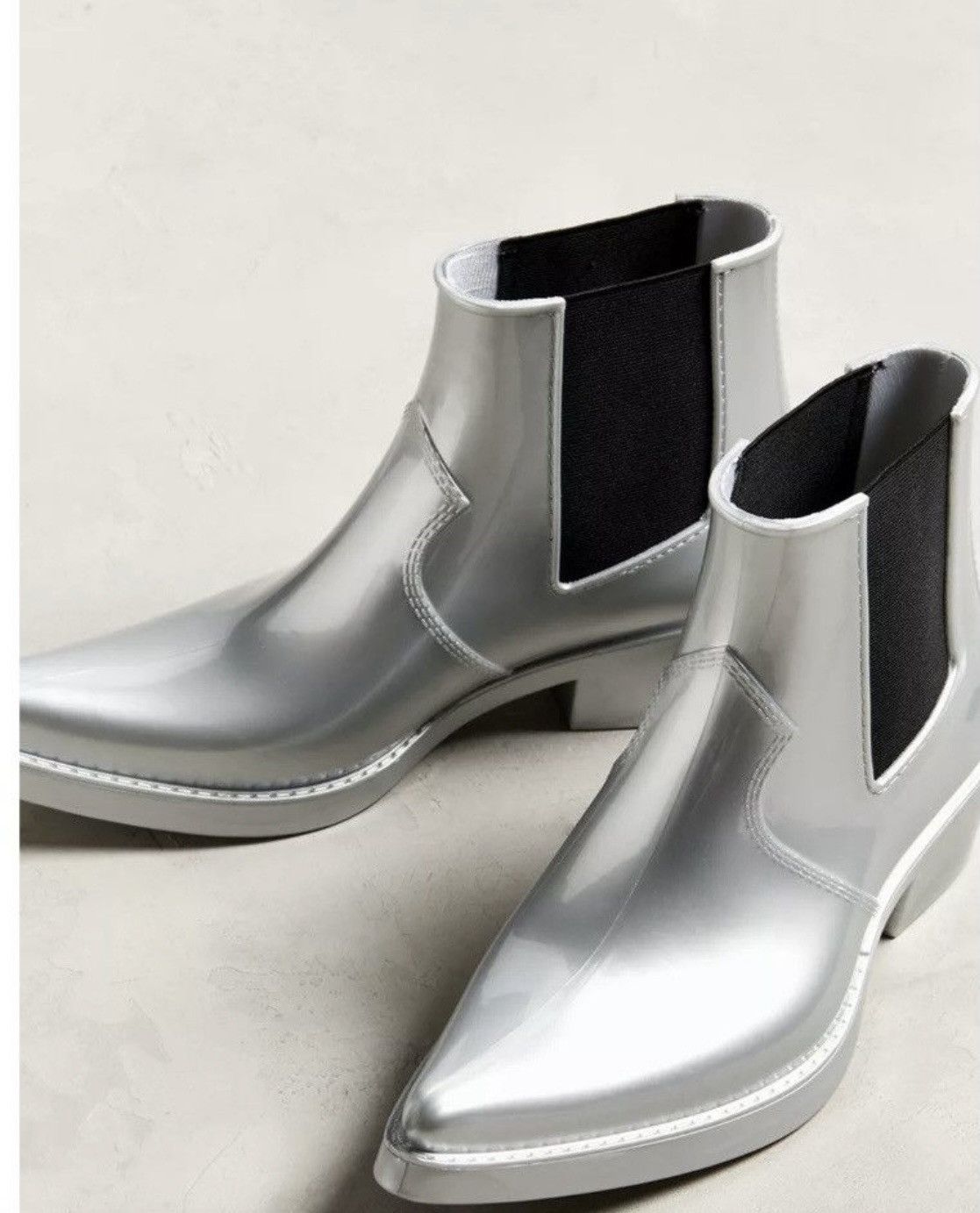 Calvin Klein Calvin Klein Calvin Klein Cole Rubber Silver Boot Size US 11 / EU 44 - 6 Thumbnail