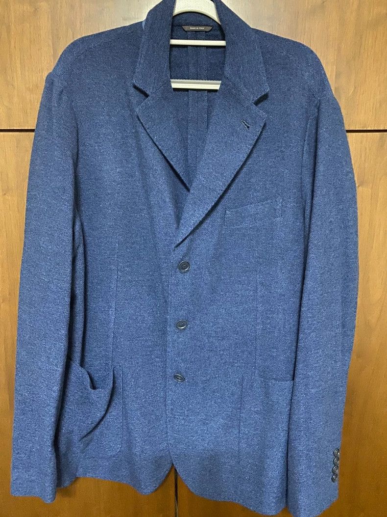 Loro Piana LORO PIANA size56 Sheepskin suit jacket Size US XL / EU 56 / 4 - 1 Thumbnail