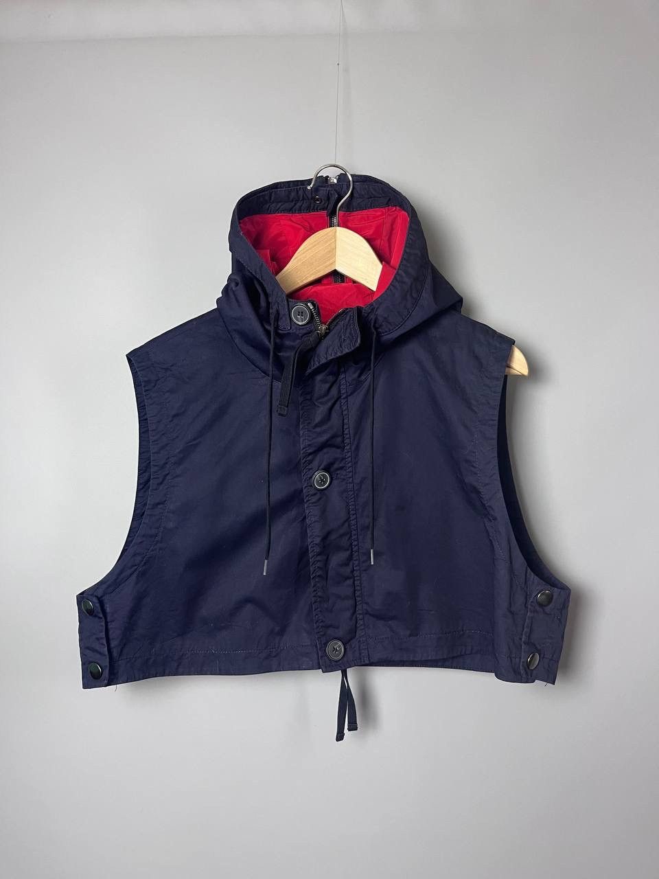 Marni Marni for H&M Navy Technical Hooded vest Size US M / EU 48-50 / 2 - 1 Thumbnail