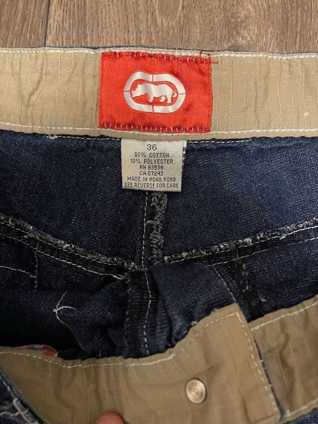 Ecko Unltd. Ecko unltd x marvel denim baggy jeans W/ buckles size 36 Size US 36 / EU 52 - 6 Thumbnail
