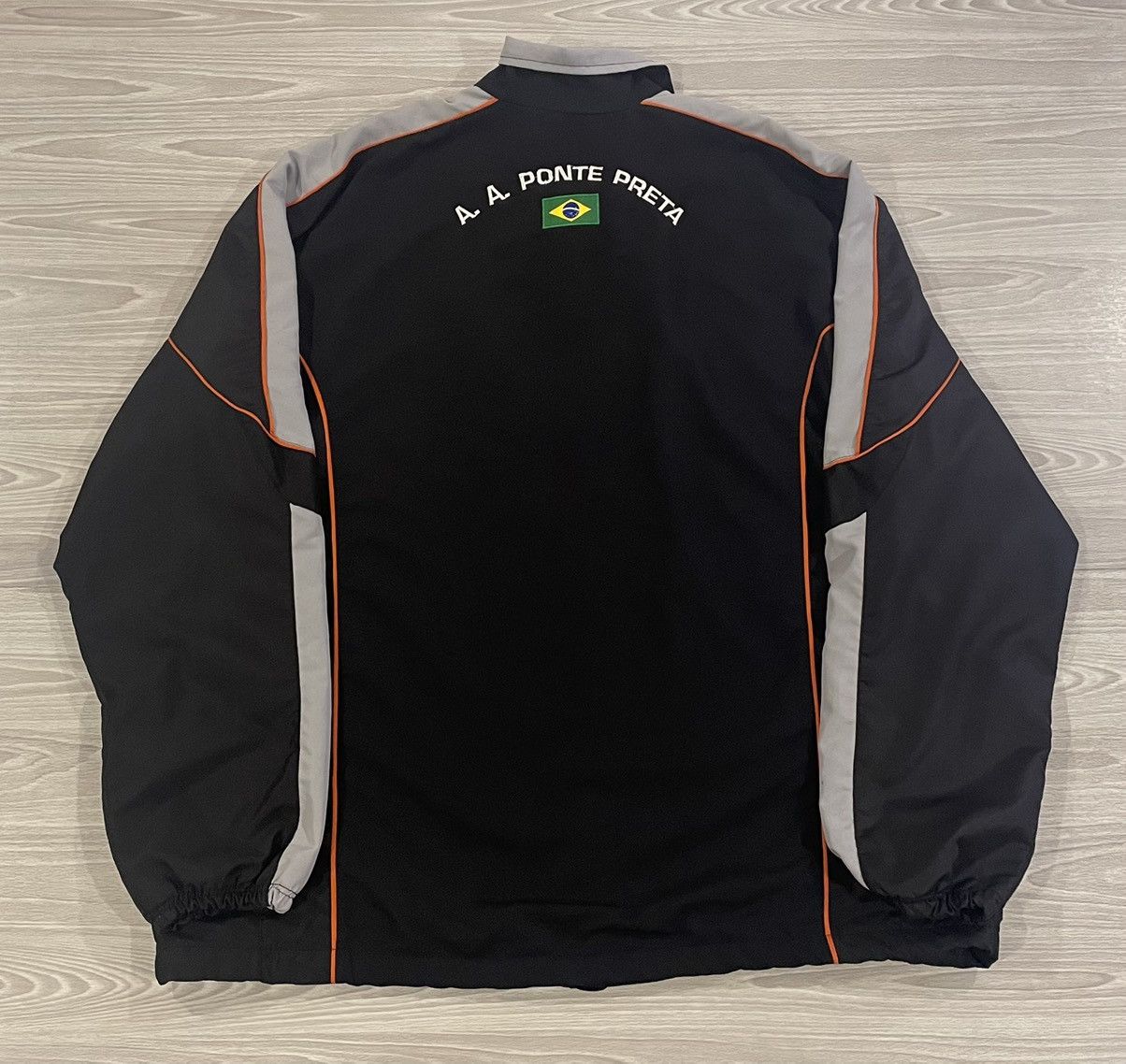 Diadora Vintage Diadora Ponte Preta Soccer Jacket Brazil Men’s XL Size US XL / EU 56 / 4 - 3 Thumbnail