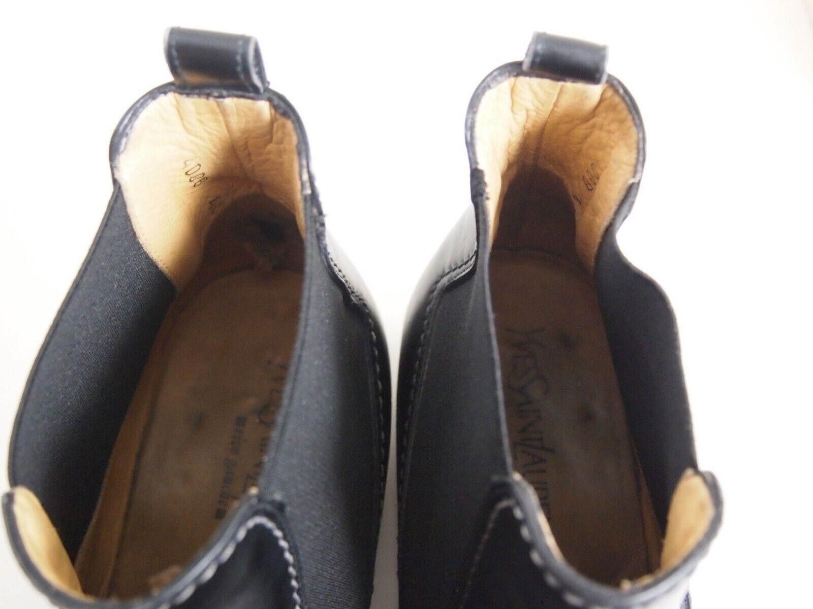 Yves Saint Laurent YSL Saint Laurent Chelsea Boots Black Mens US 7 EU 40 Size US 7 / EU 40 - 8 Thumbnail