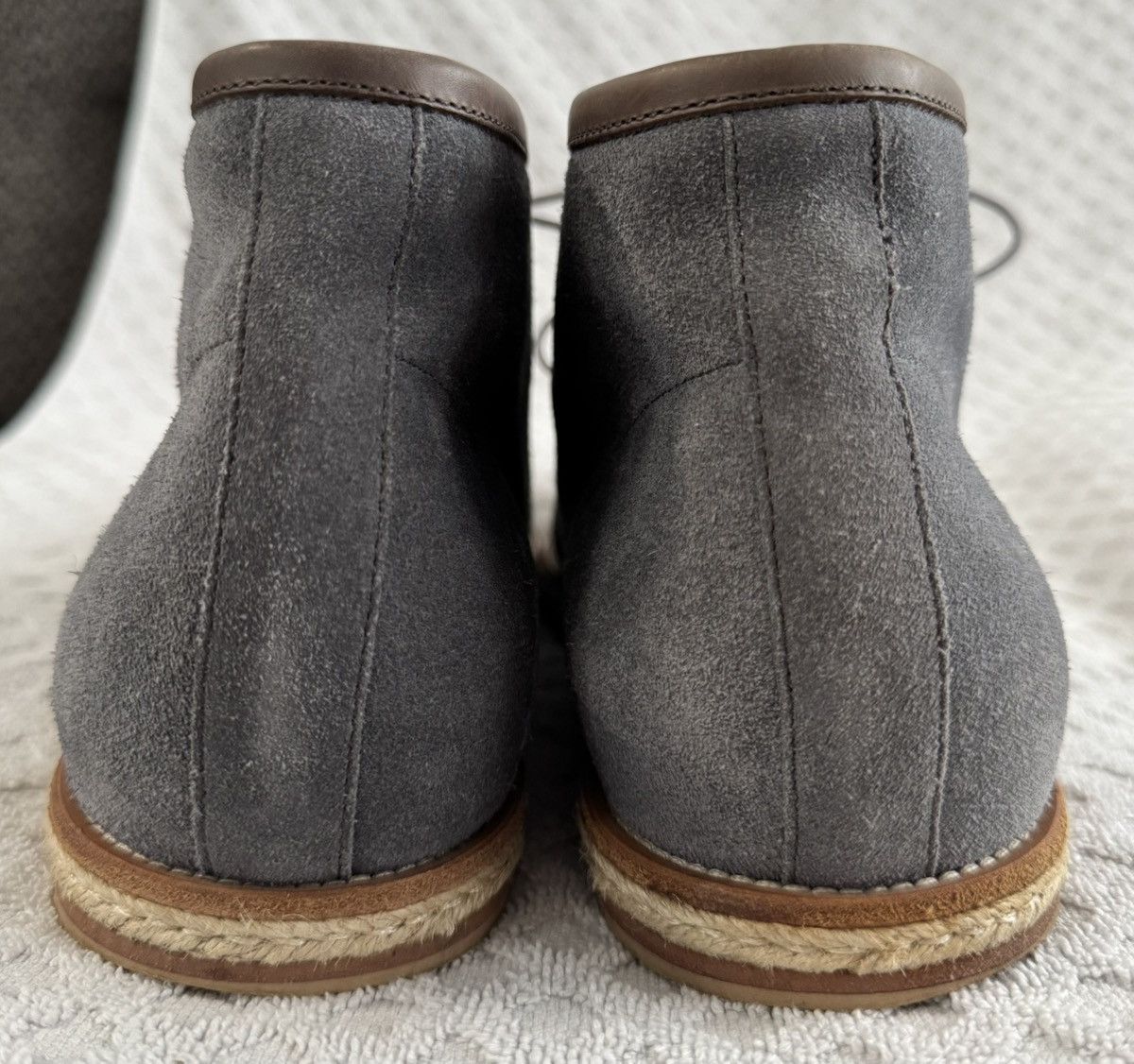 Brooks Brothers Brooks Brothers Made in Italy Suede Chukka Boots (BB4) US 10 Size US 10 / EU 43 - 6 Thumbnail