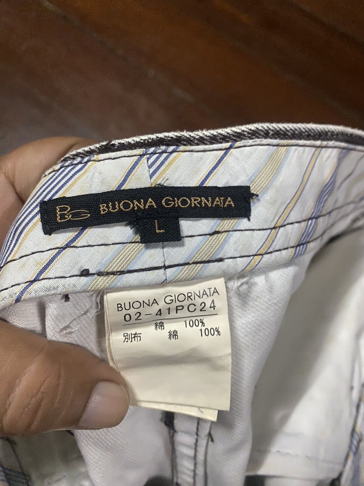 If Six Was Nine × Le Grande Bleu (L.G.B.) × Tornado Mart FIRE 🔥 Buona Giornata Flare BOOTCUT BELL BOTTOM WIDE LEG Size US 34 / EU 50 - 17 Thumbnail