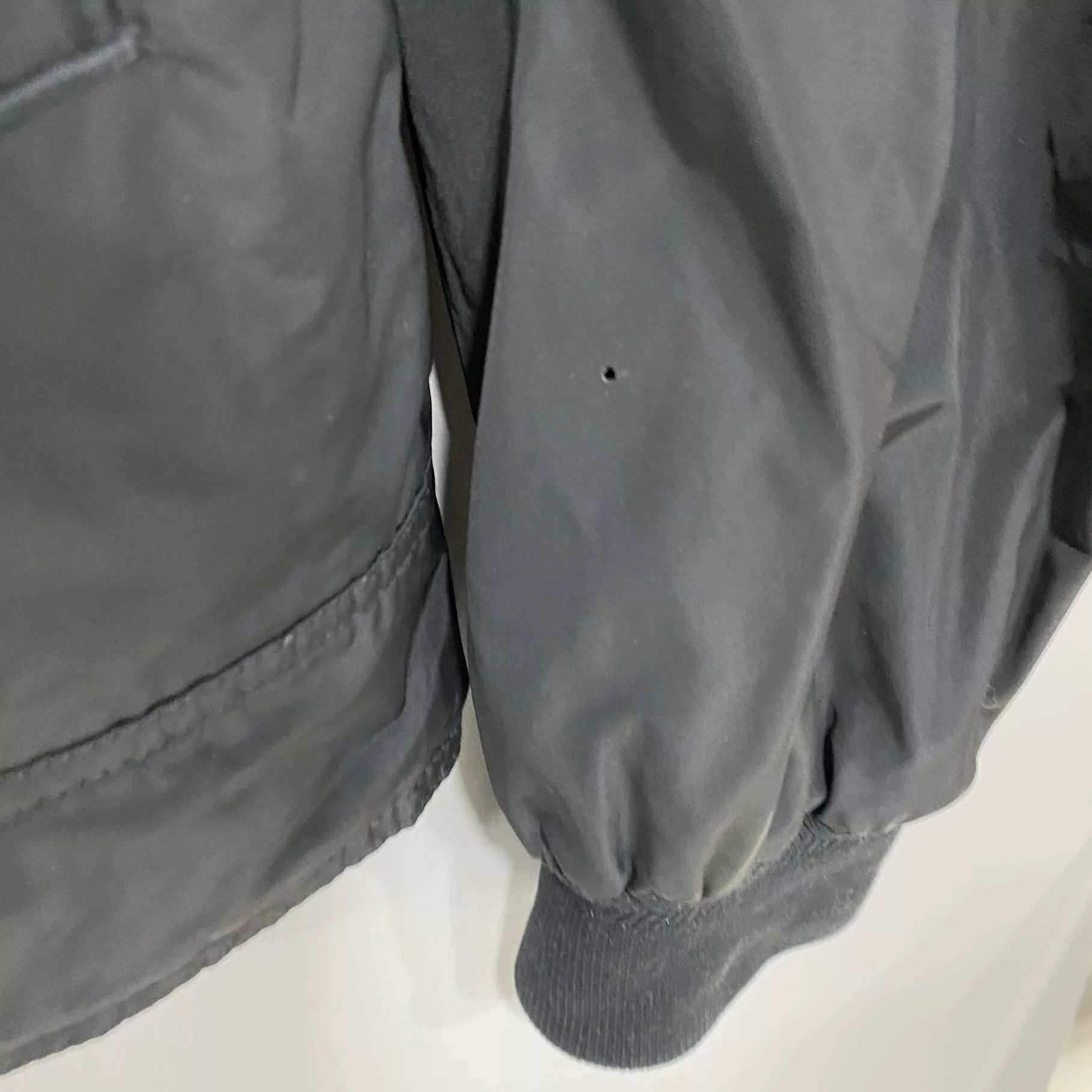 Burberry Burberry Black Logo Flight Jacket 95 New 48 Small Hole Size US M / EU 48-50 / 2 - 4 Thumbnail