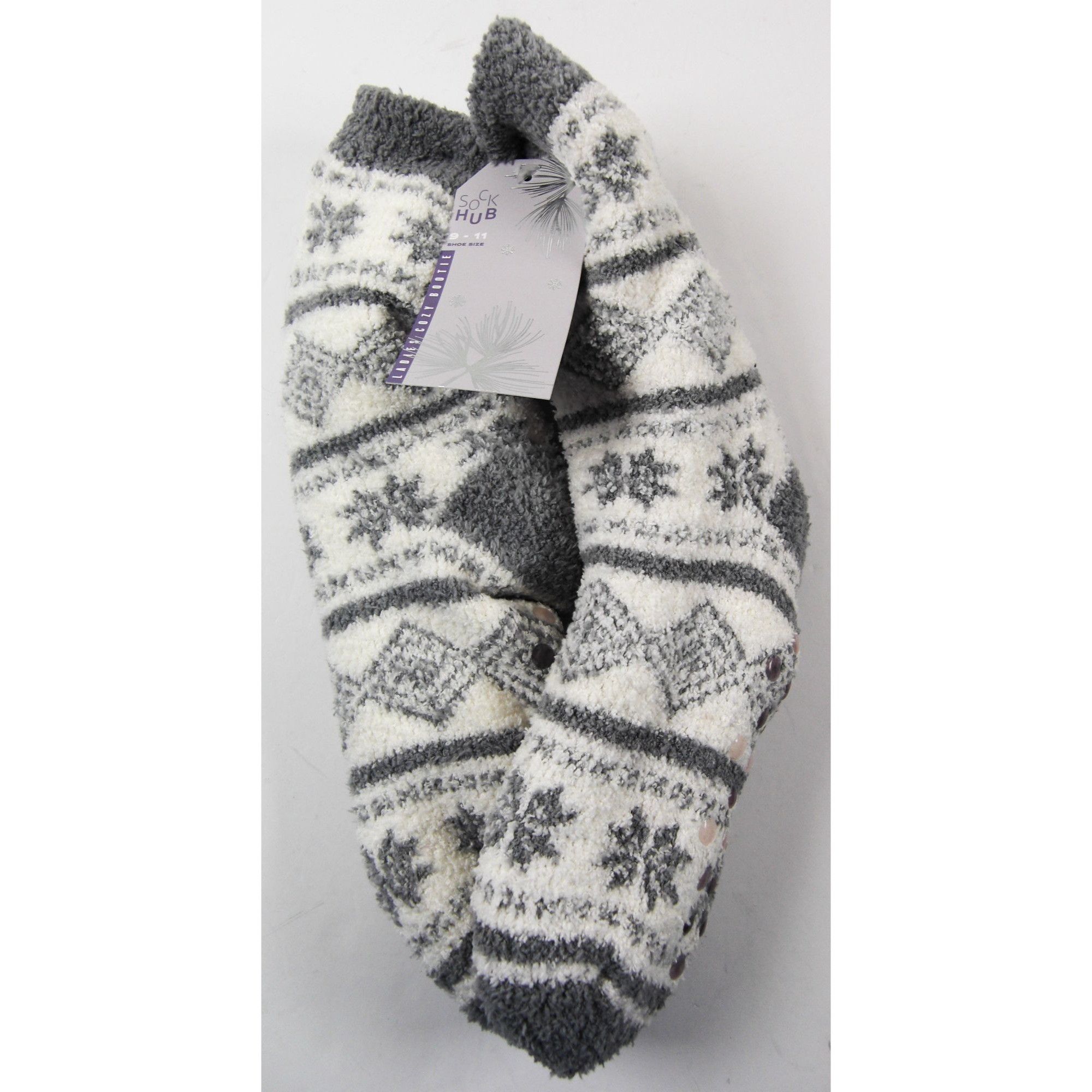 Other Fuzzy Socks Super Soft Fluffy Winter Warm Cozy Sleeping Slip Size ONE SIZE - 2 Thumbnail