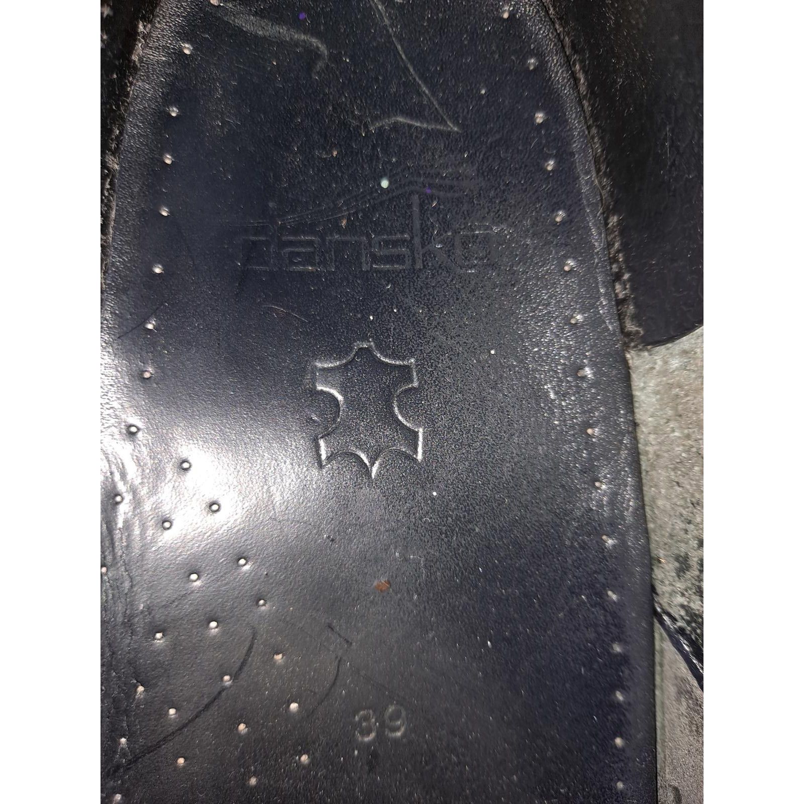 Dansko Dansko Iridescent Black Clog/Mule Size 39 Size ONE SIZE - 6 Thumbnail