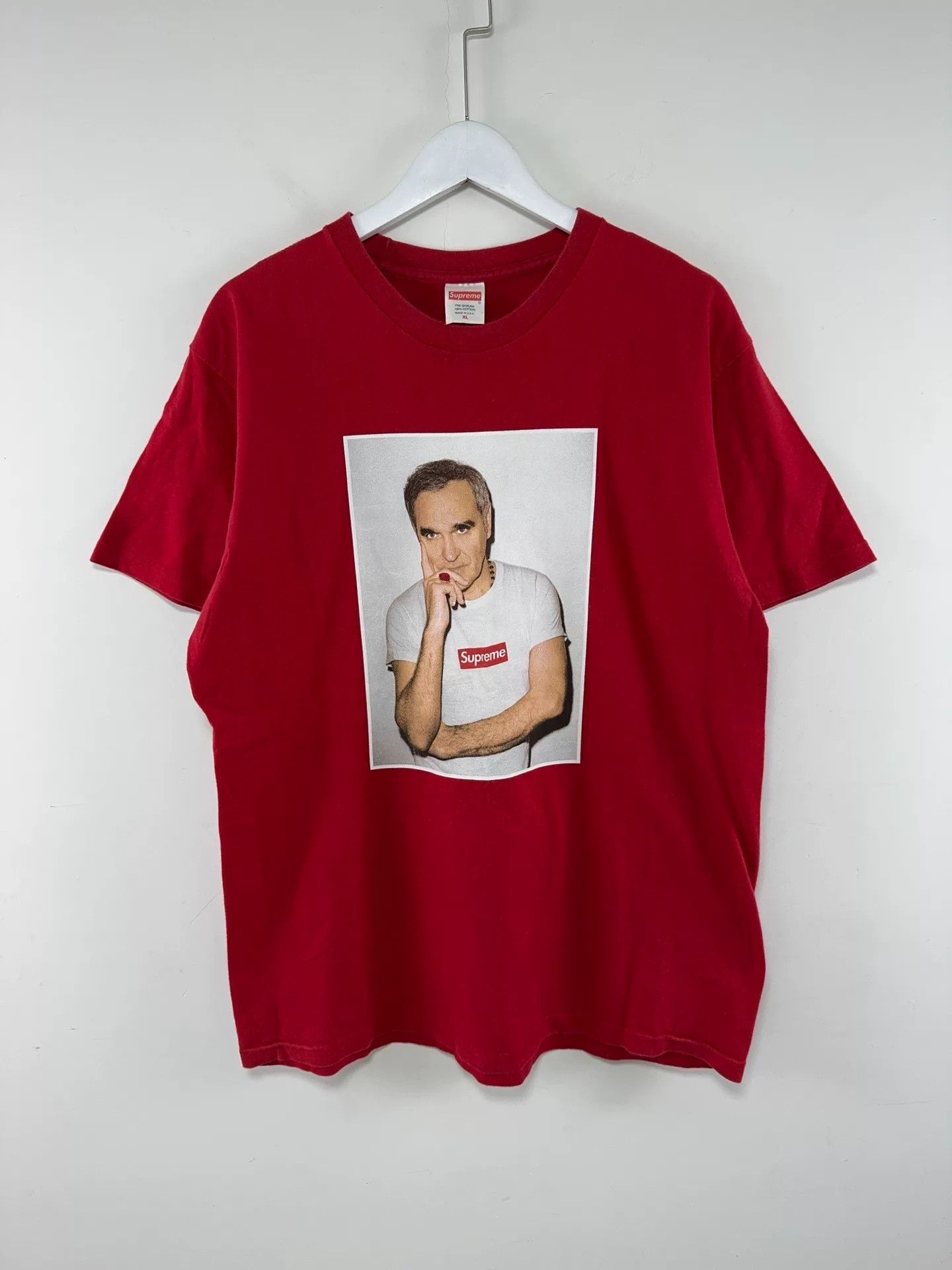 Supreme Supreme Morrissey Short-Sleeve Tee Size US XL / EU 56 / 4 - 1 Thumbnail
