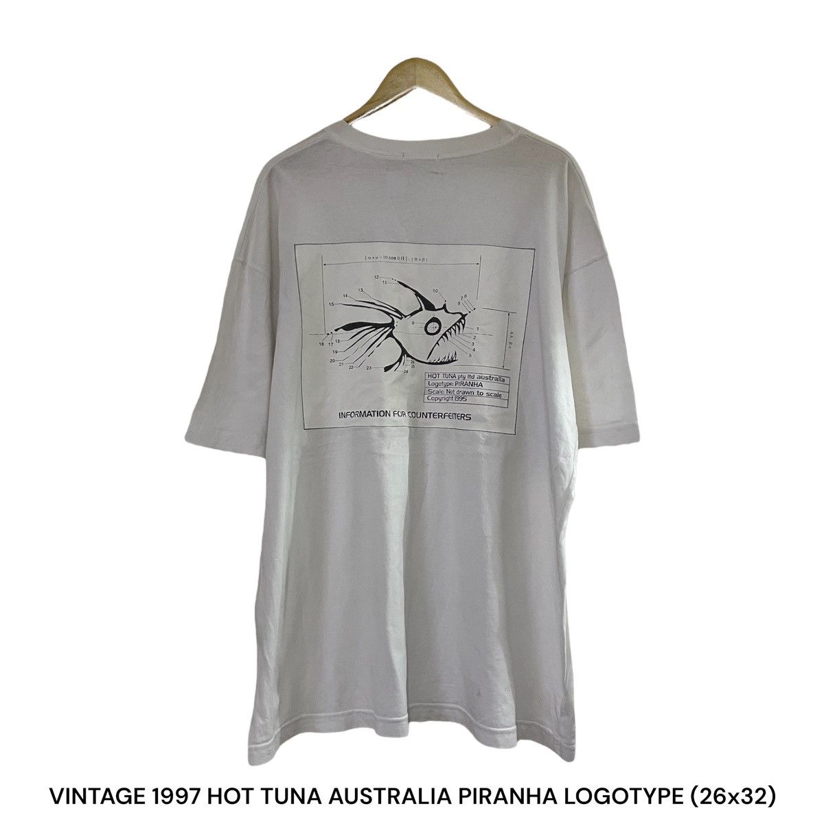 Vintage Vintage 90’s 1997 Hot Tuna Australia Size US XL / EU 56 / 4 - 1 Thumbnail