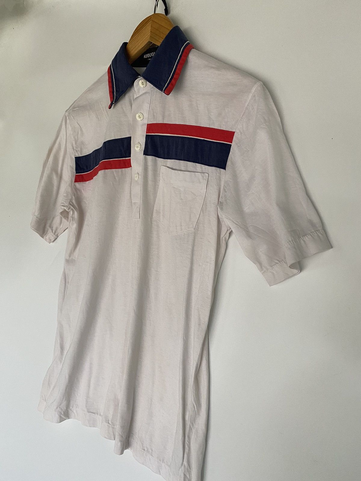 Japanese Brand × Vintage Vintage Japanese Brand Kosugi Single-Stitch Shirt Size M / US 6-8 / IT 42-44 - 4 Thumbnail