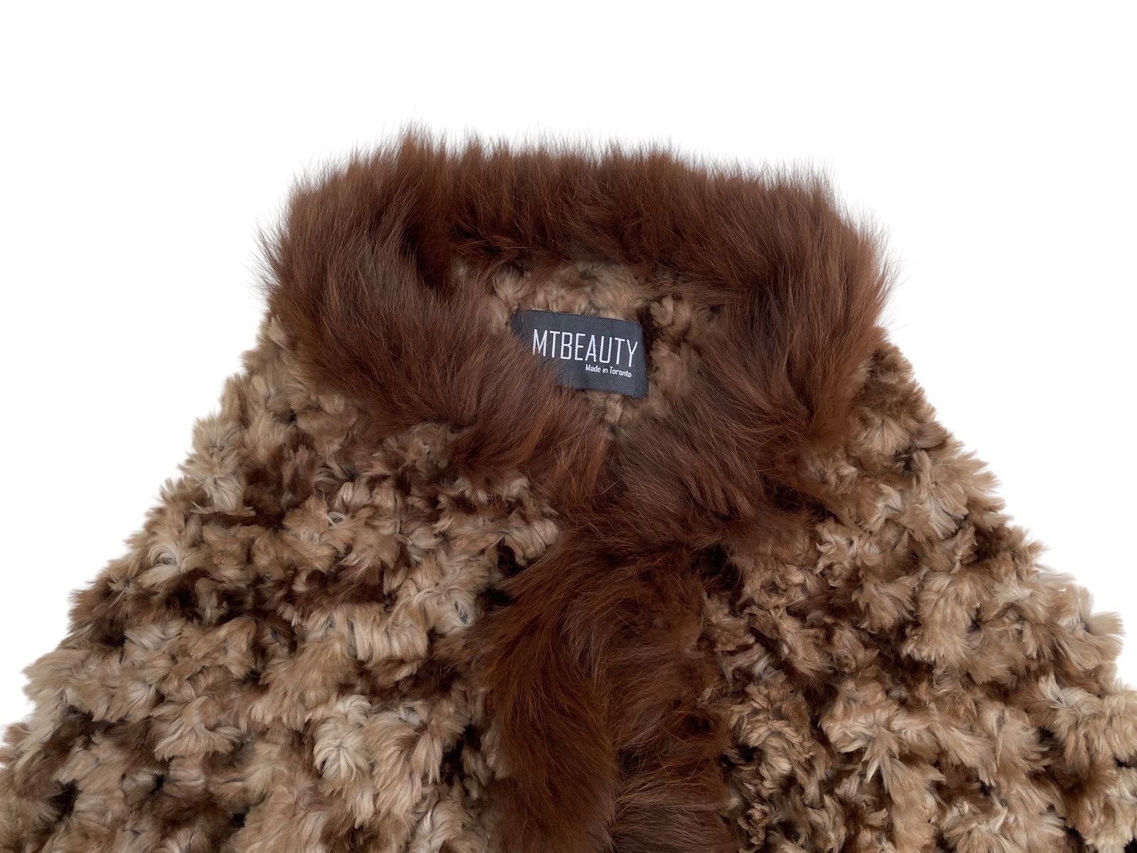 Vintage MTBEAUTY Fur Cape Winter Size L / US 10 / IT 46 - 6 Thumbnail