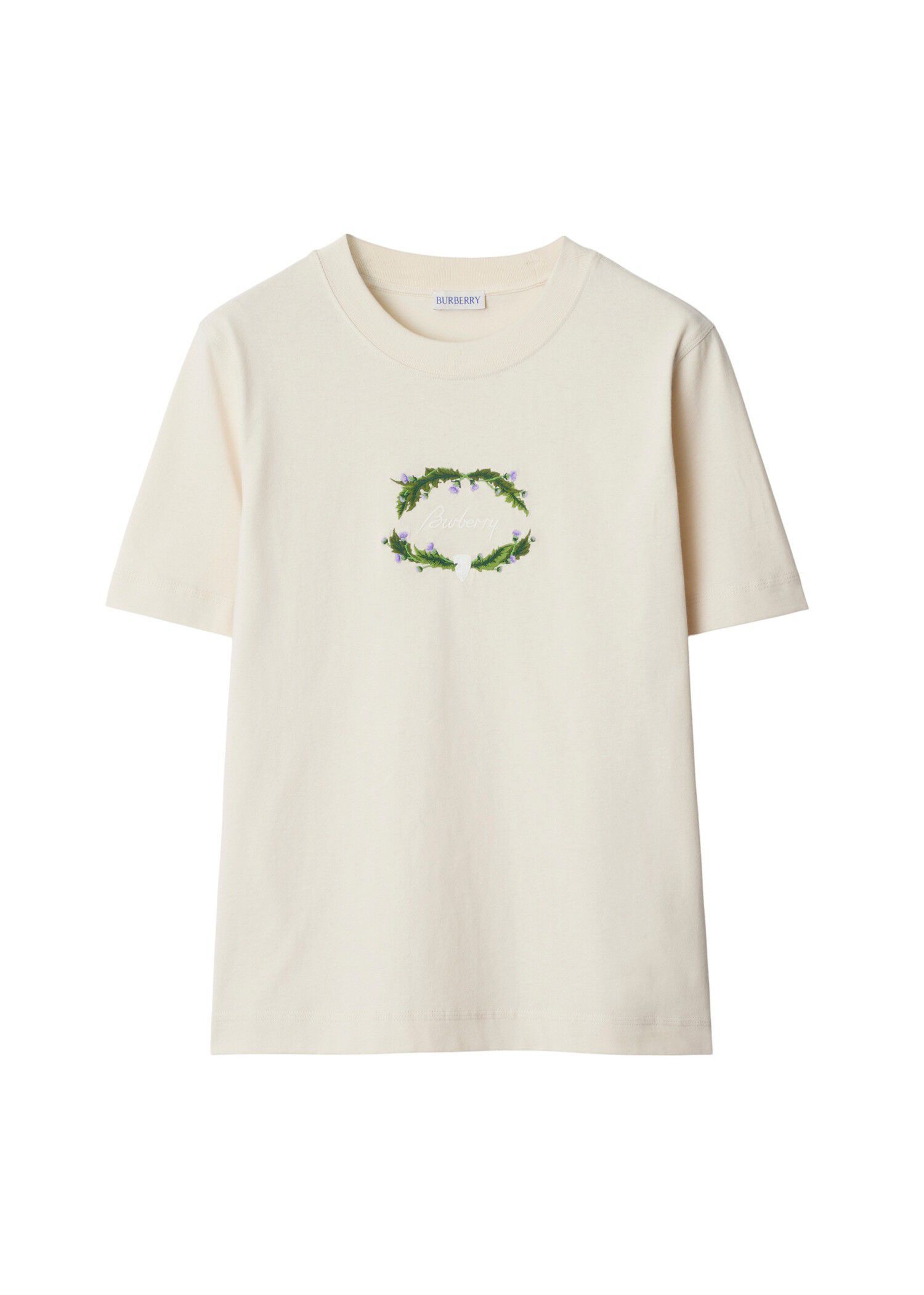 Burberry o1w1db10426 T-Shirt in Ivory Size XS / US 0-2 / IT 36-38 - 1 Thumbnail