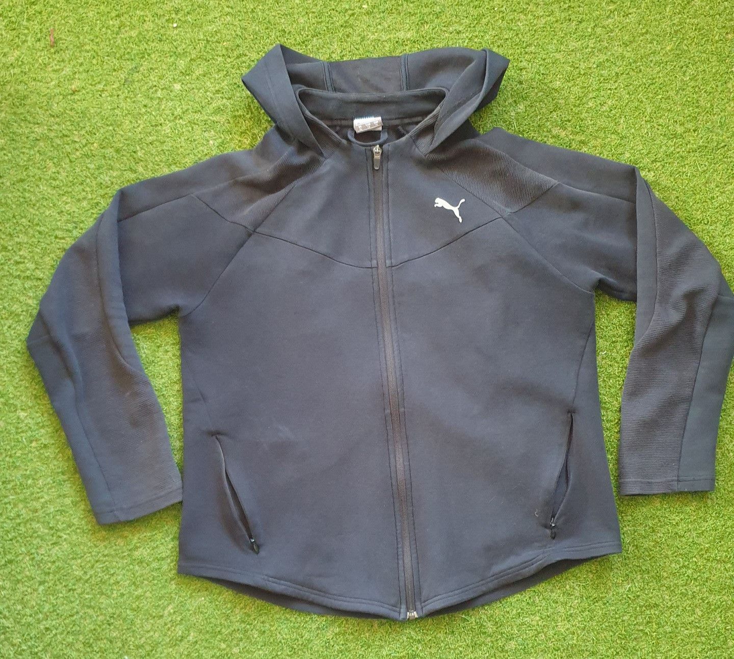 Puma × Vintage PUMA HOODIE - STRETCHABLE Size US XL / EU 56 / 4 - 2 Thumbnail