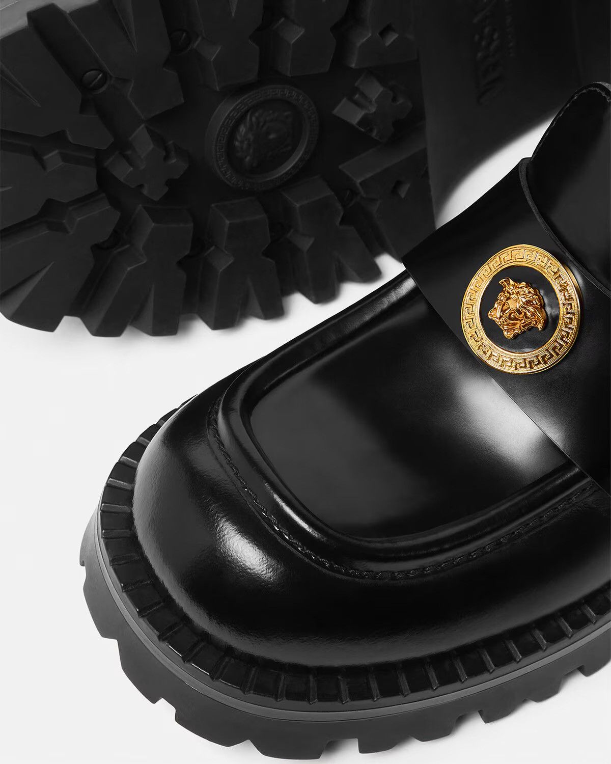 Versace VERSACE ALIA PLATFORM LOAFERS 35 MM Size US 9 / IT 39 - 7 Thumbnail