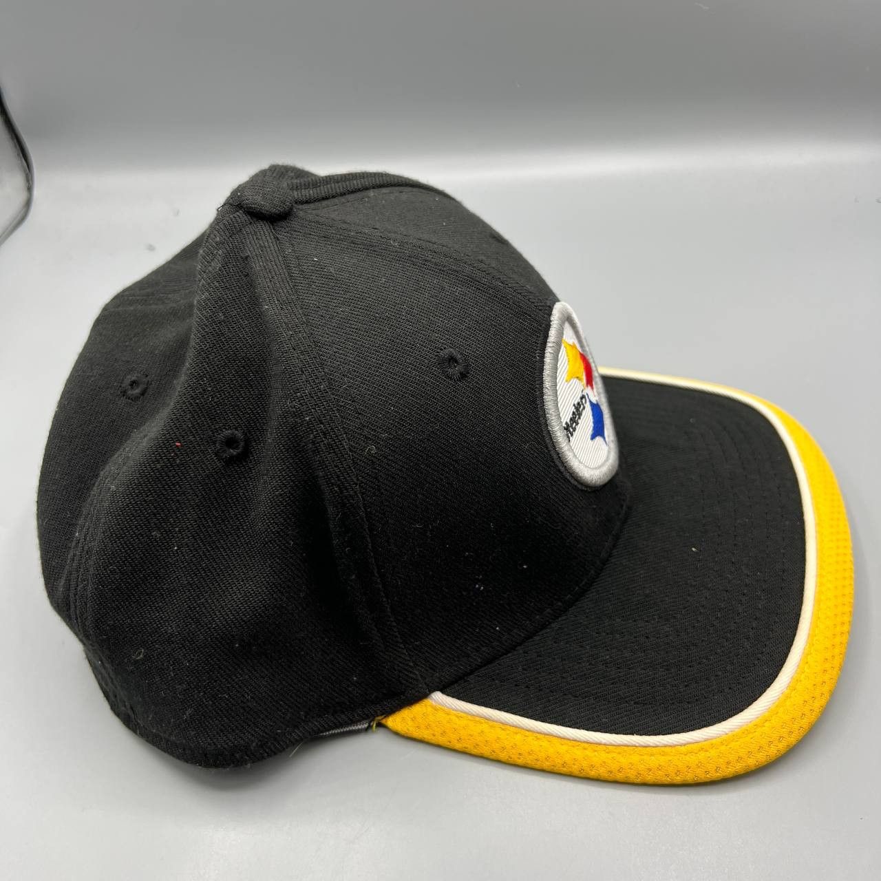 New Era Pittsburgh Steelers Hat Men S-M Stretch Fitted Cap Size ONE SIZE - 4 Thumbnail
