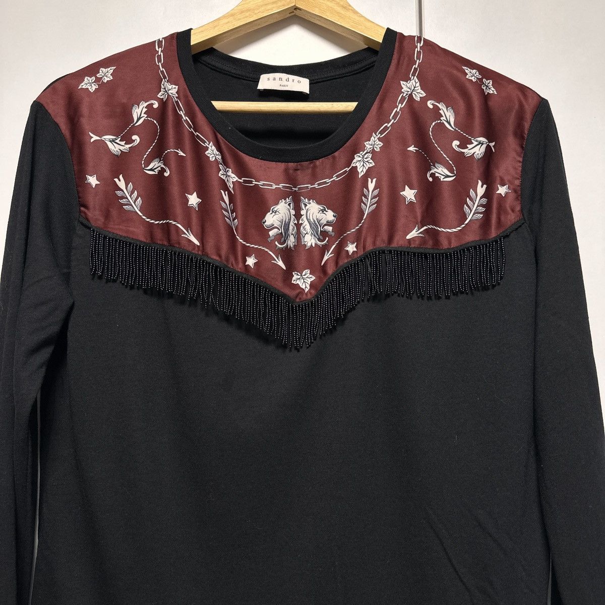 Sandro Sandro long-sleeved shirt Size S / US 4 / IT 40 - 3 Thumbnail