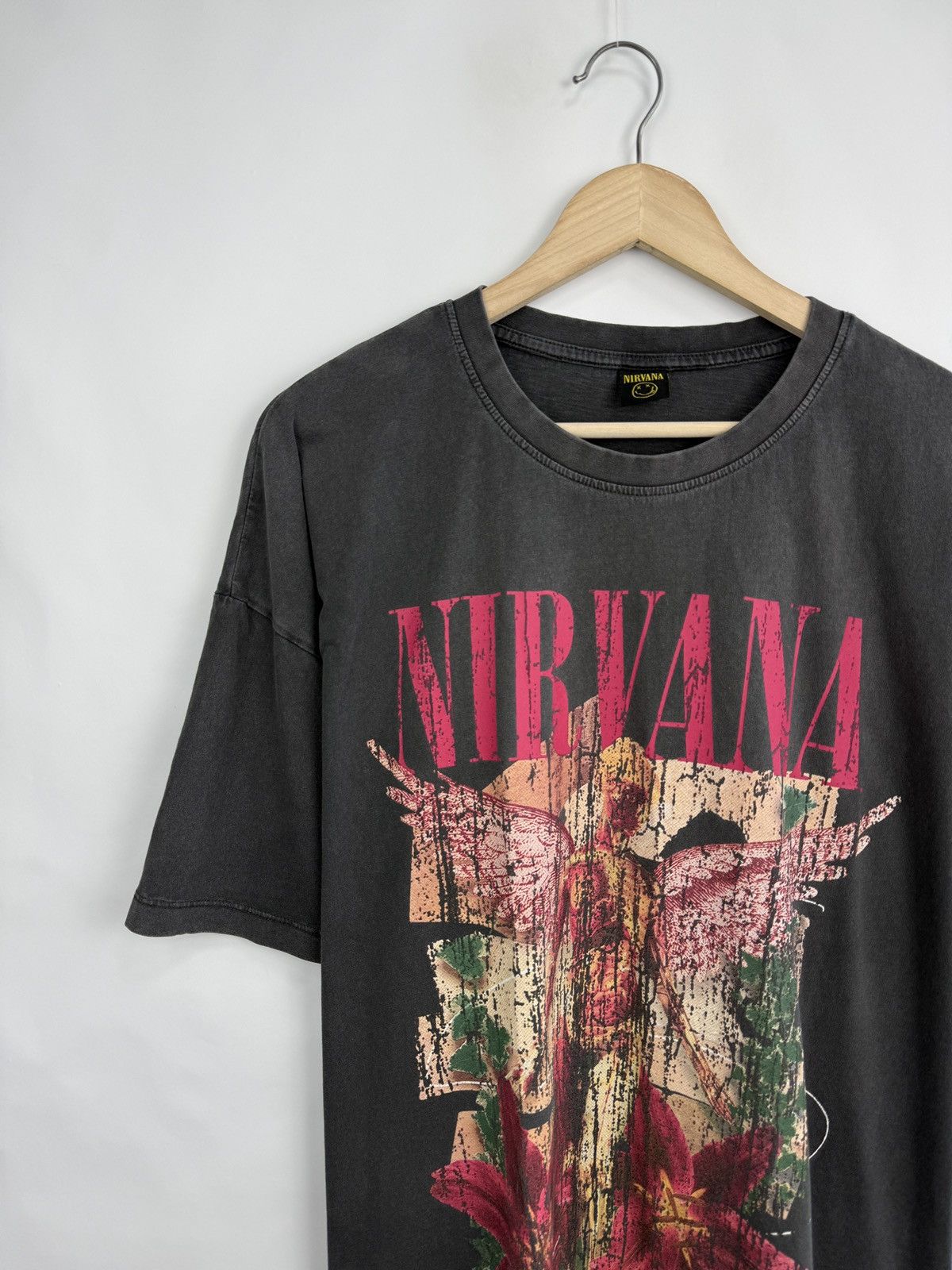 Nirvana 🇺🇸 Vintage Y2K Nirvana In Utero Kurt Cobain T-Shirt Rare Size US XL / EU 56 / 4 - 3 Thumbnail