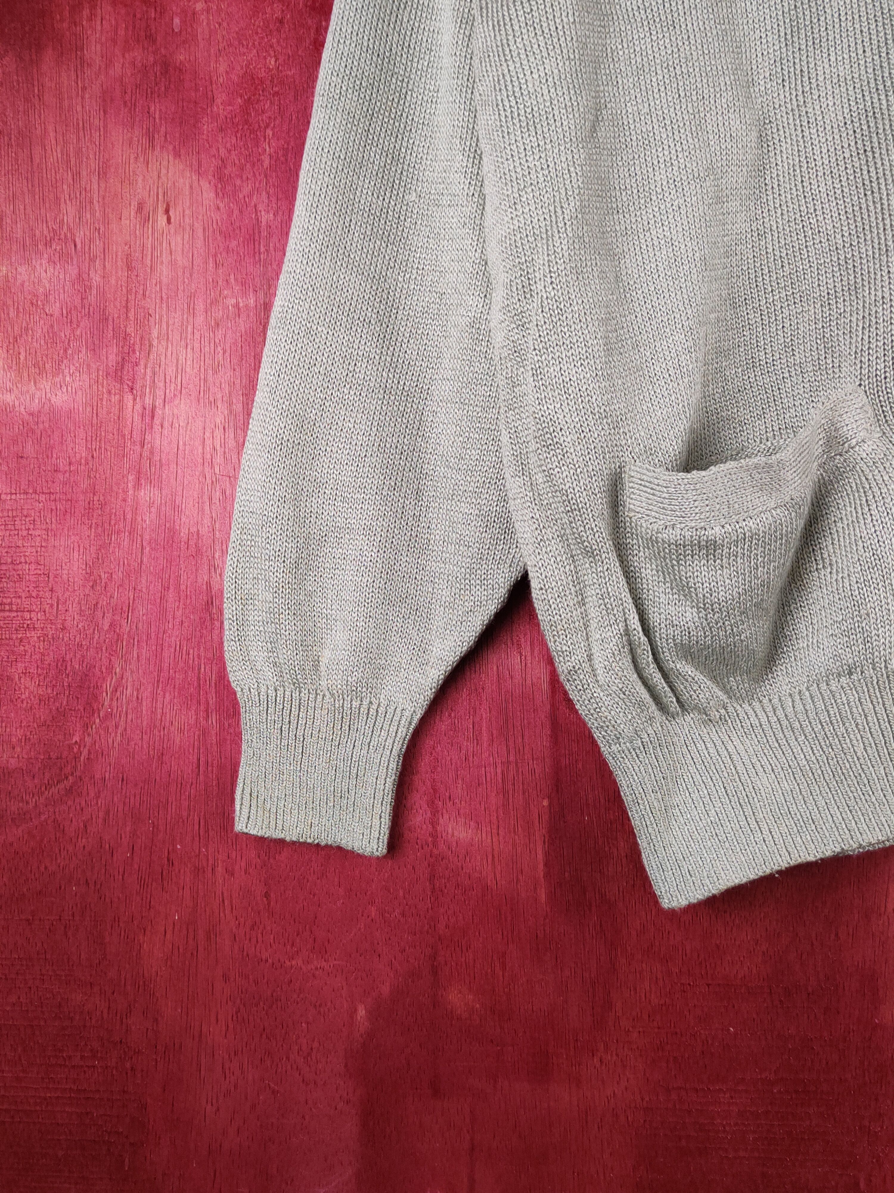 Homespun Knitwear Tina Gibson Light Green Knitwear Cardigan #S2376 Size XL / US 12-14 / IT 48-50 - 4 Thumbnail