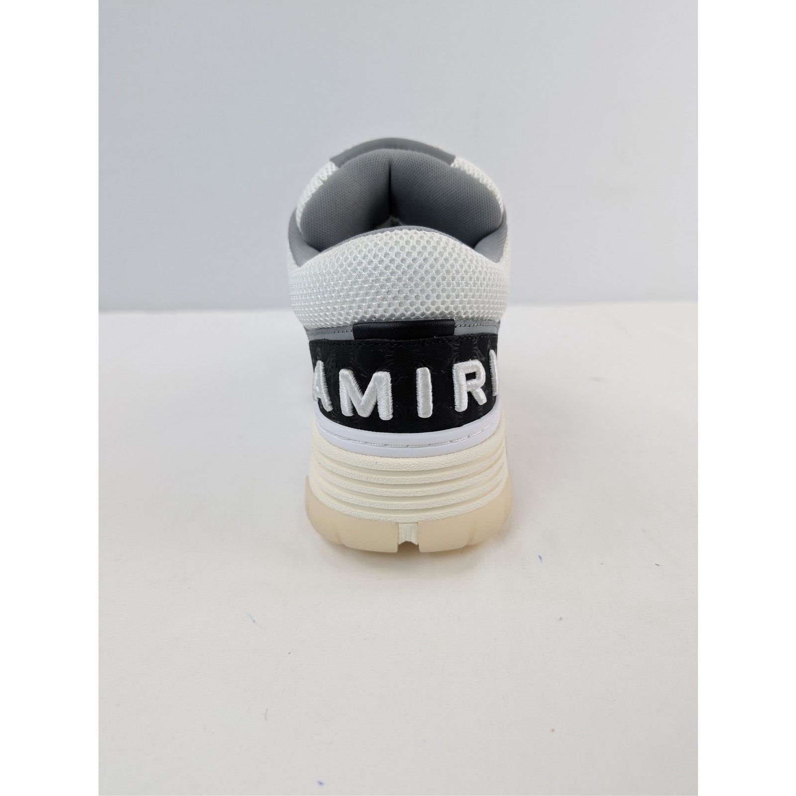 Amiri o1rshd1 MA-1 Quad Debossed Nubuck Sneakers in Black Size US 10 / EU 43 - 18 Thumbnail